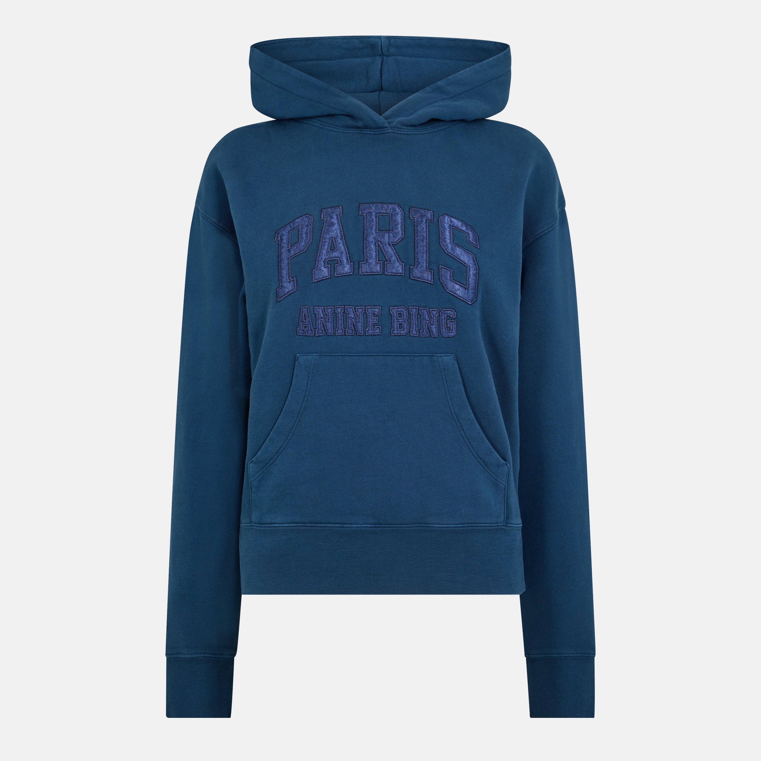Washed Navy - Anine Bing - Womens Debbie Hoodie - 1