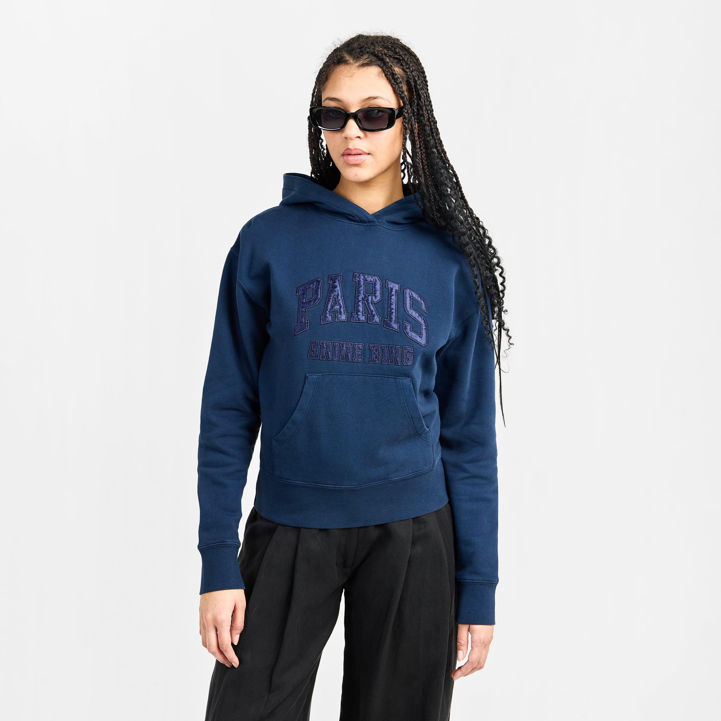 Washed Navy - Anine Bing - Anine Debbie Hoodie Ld62 - 3