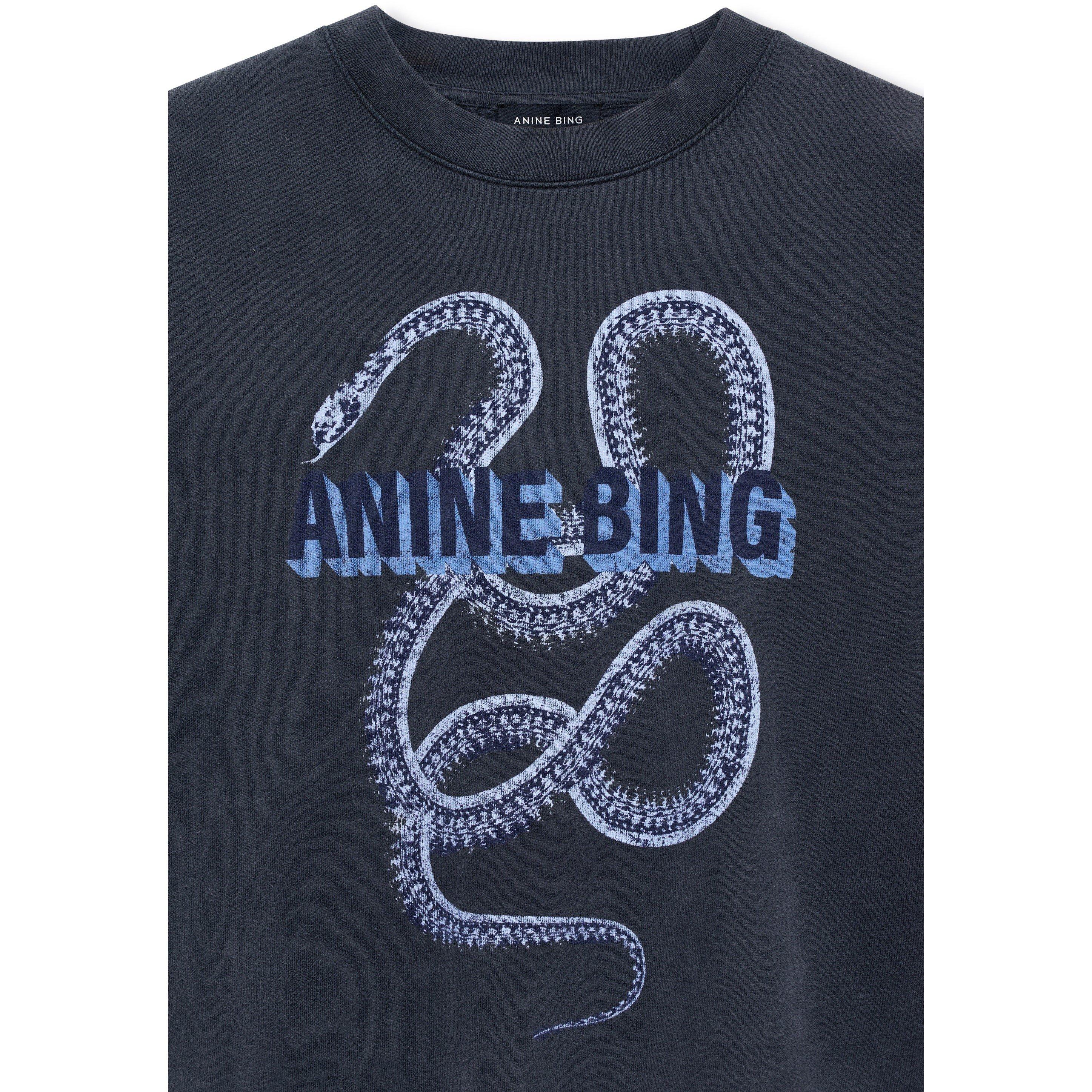 Washed Black - Anine Bing - Anine Harvey Crew Ld62 - 5