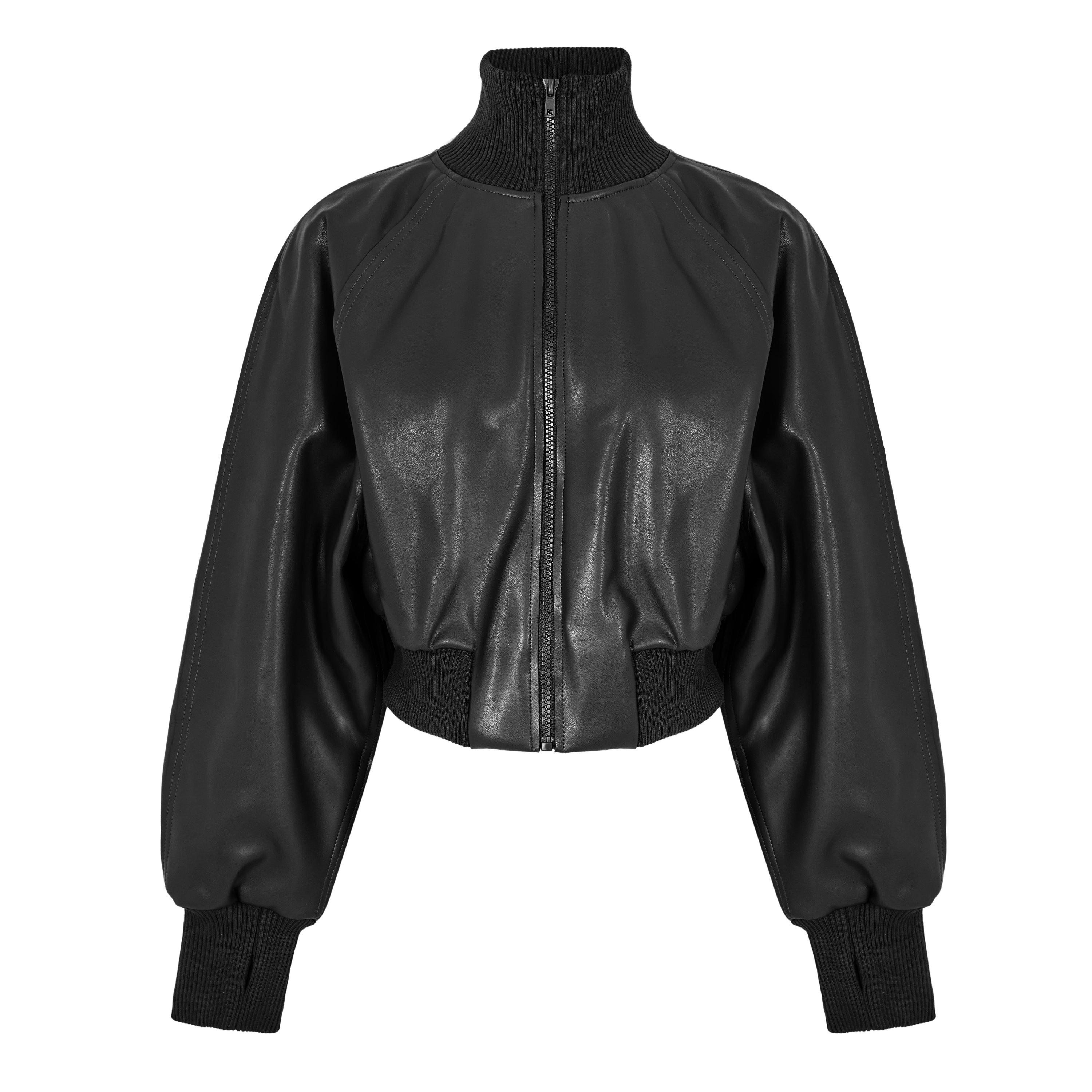 Norma Kamali Women's Bomber Jacket - Black - 10 (S)