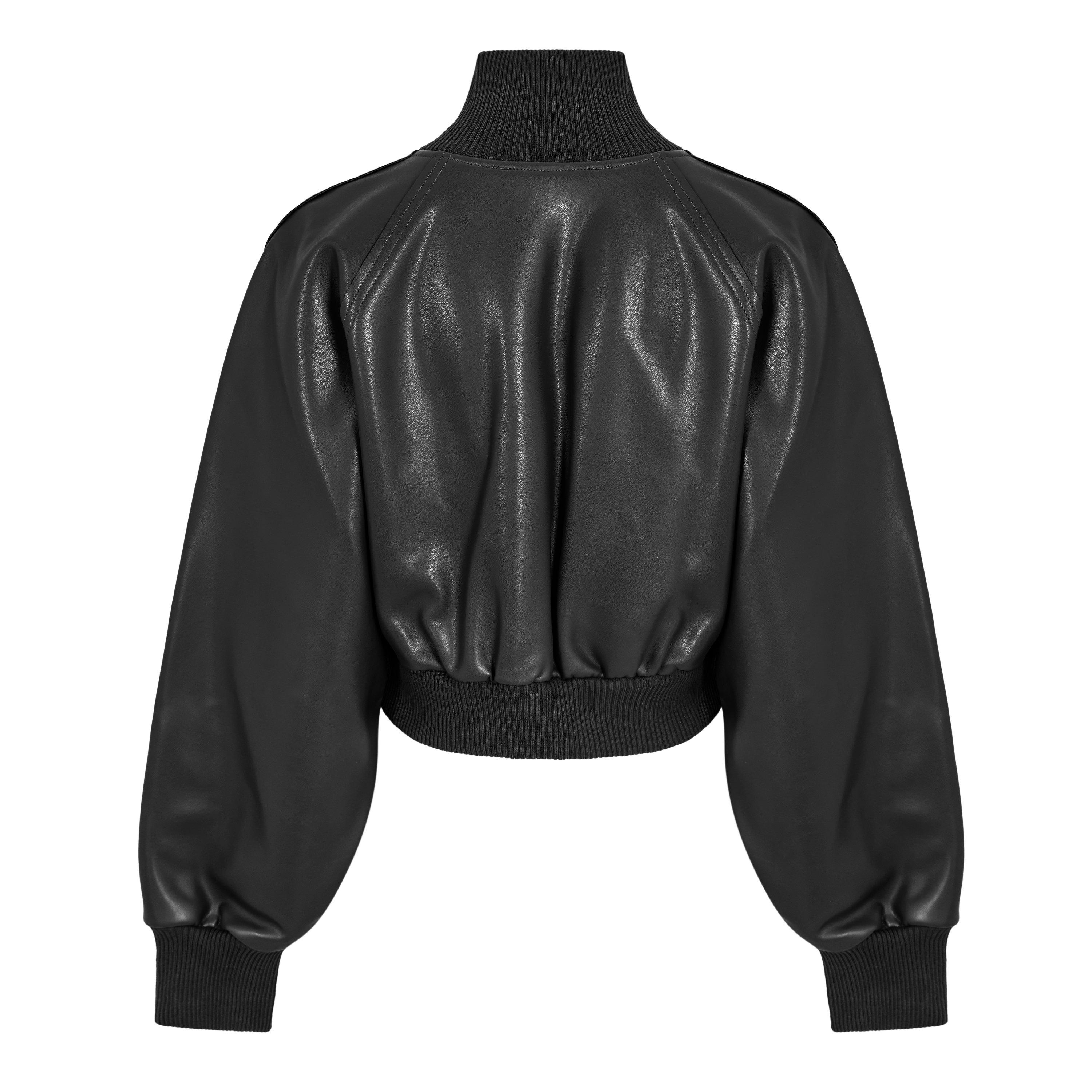 Black - Norma Kamali - NK Bomber Jkt Ld61 - 2