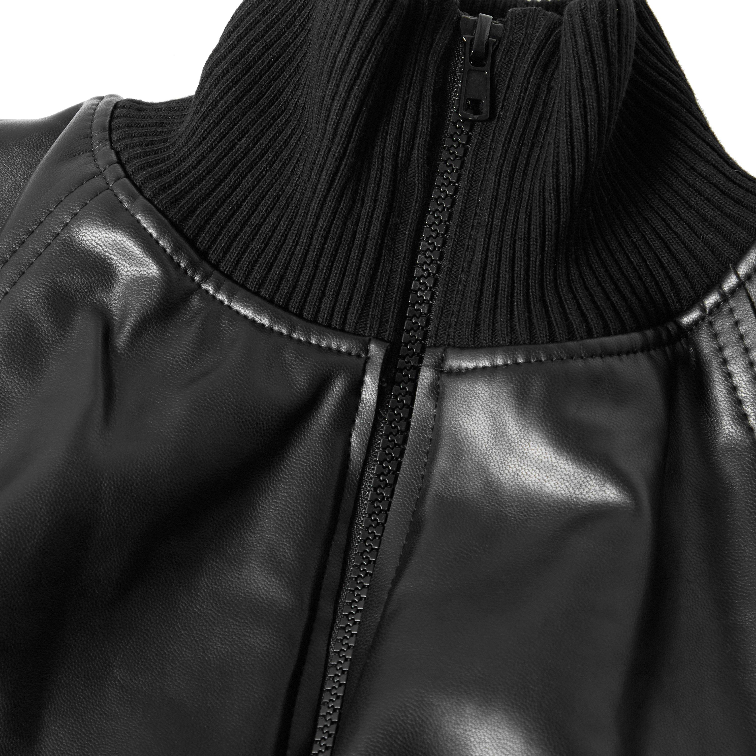 Black - Norma Kamali - Women's Bomber Jacket - 3