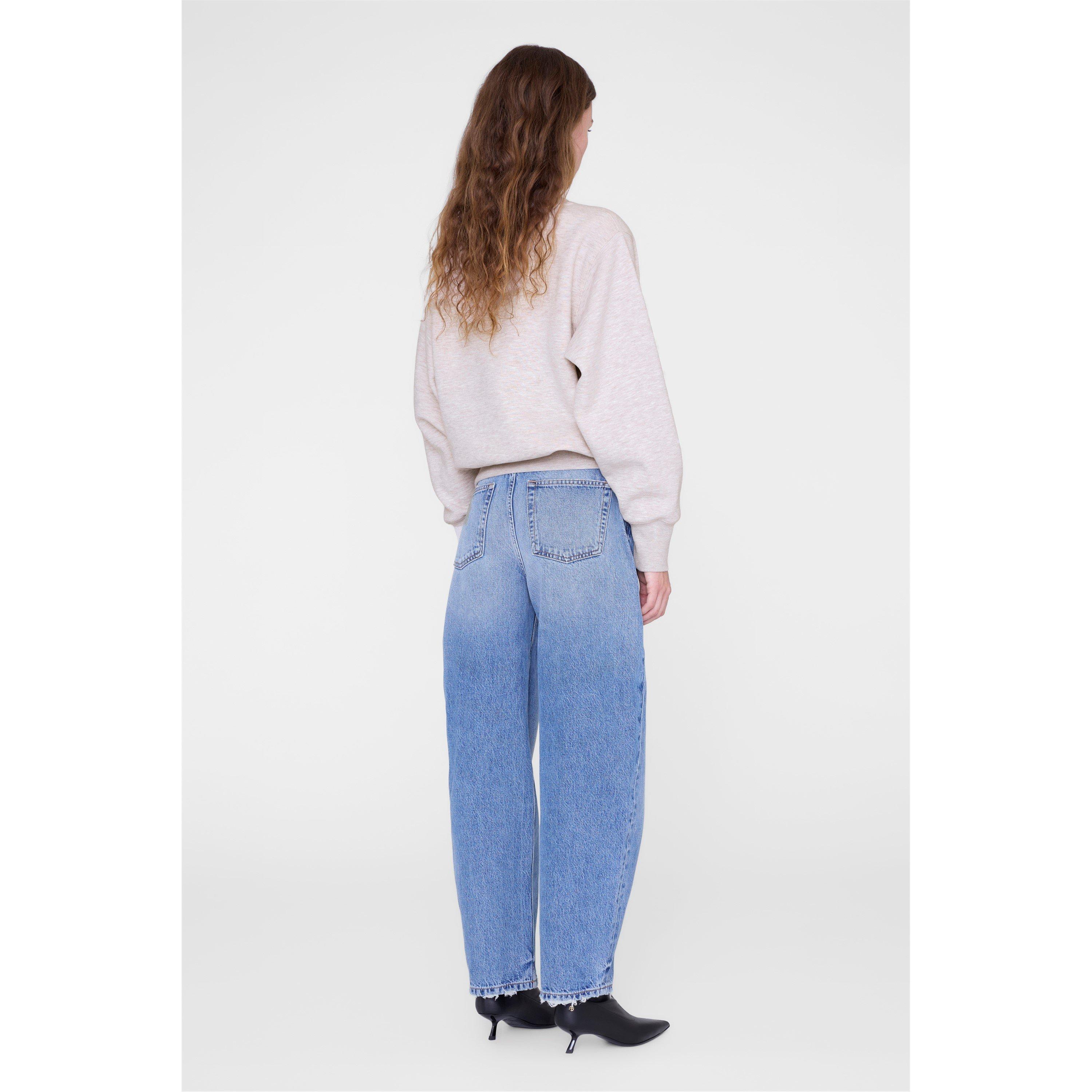 OATMEAL MELANGE - Anine Bing - Womens Harry Sweatshirt - 3