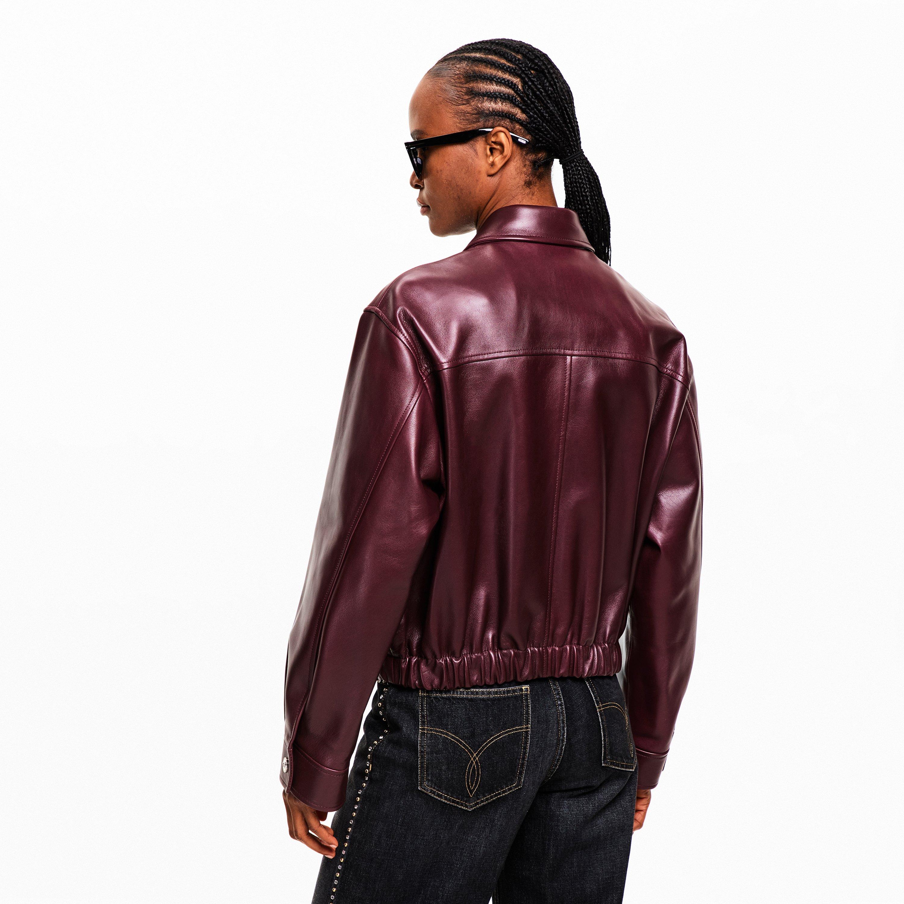 Dark Burgundy - Versace - Versace Blouson Jckt Ld61 - 4