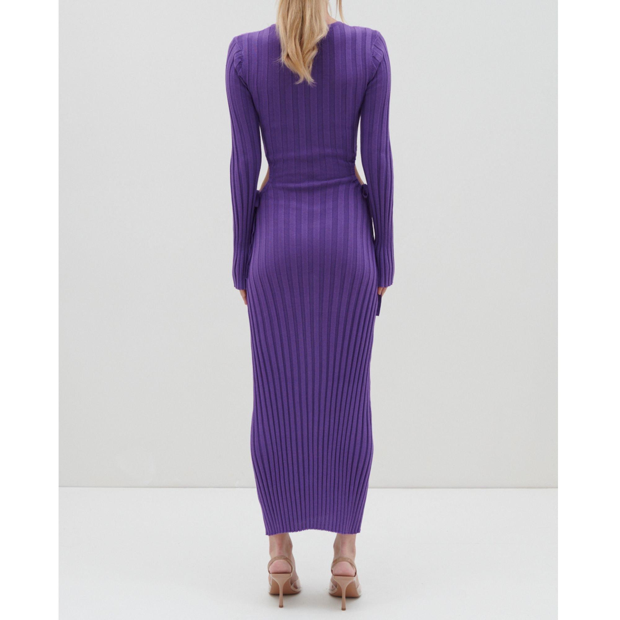 Iris - Pretty Lavish - Dahlia Maxi Knitted Jumper Dress - 3