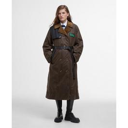 Barbour x Ganni X Ganni Waxed Trench Coat