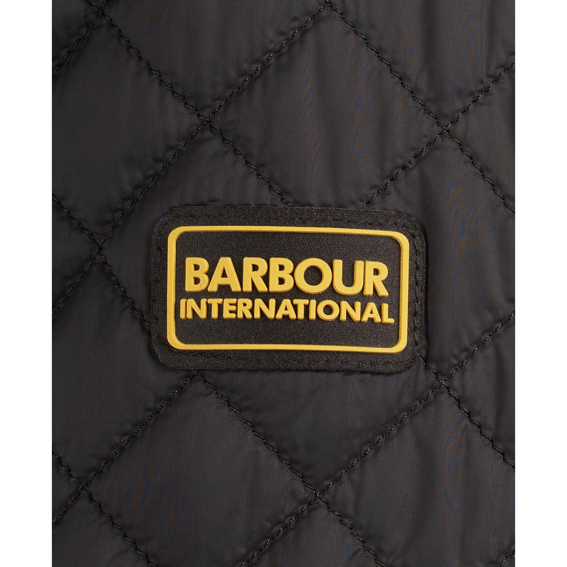 Black - Barbour International - Women's  Formation Long Sleeve Quilted Jacket - 6