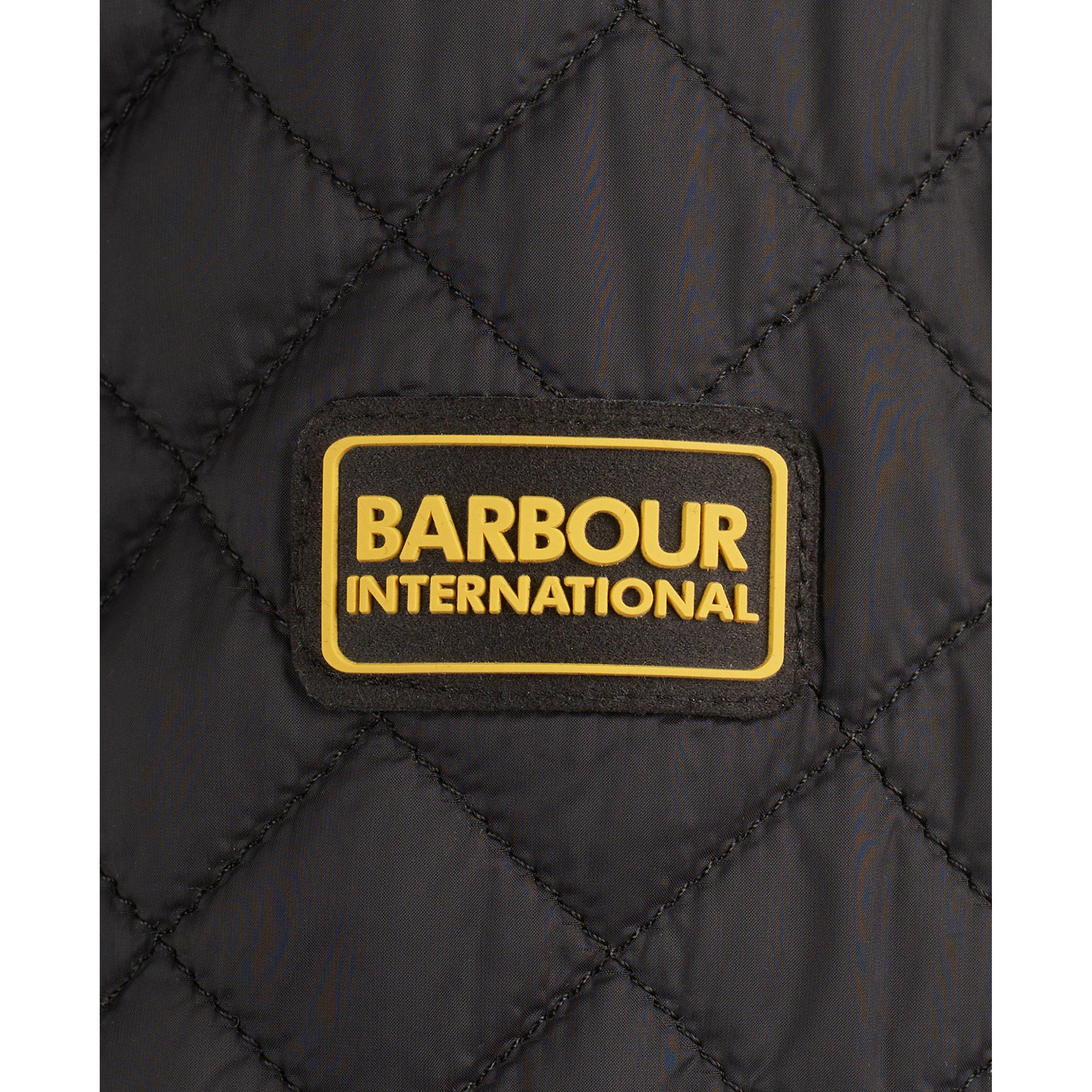 Black - Barbour International - Women's  Formation Long Sleeve Quilted Jacket - 8