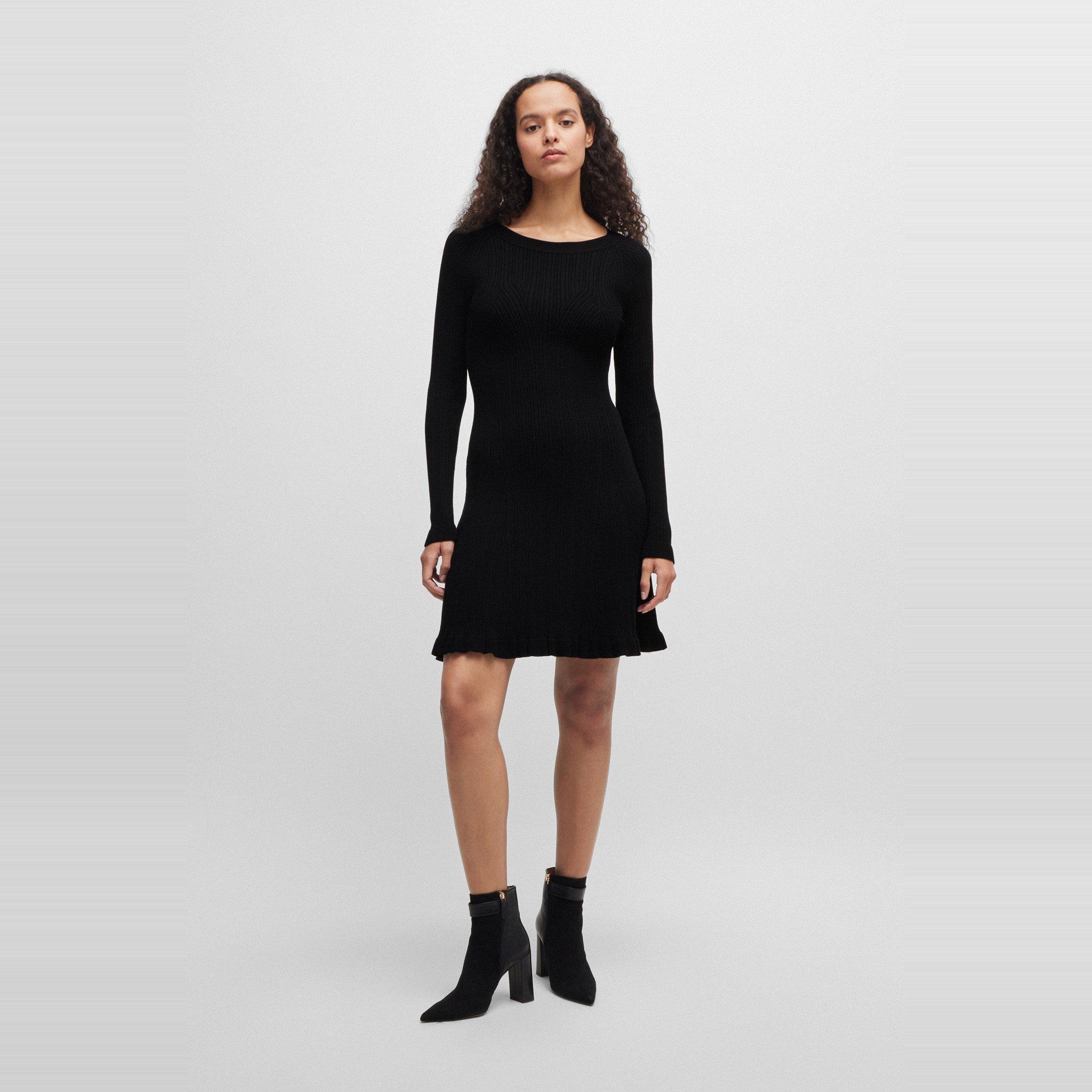 Black - Boss - Women's C Furner Knitted Top - 2