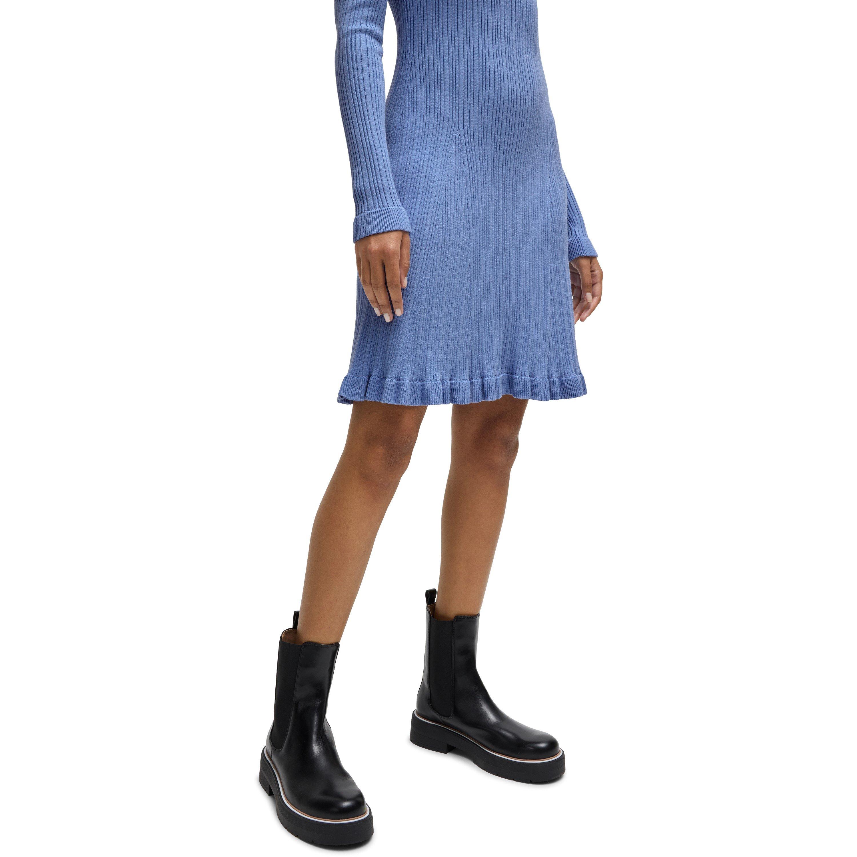 Bright Blue - Boss - Women's C Furner Knitted Top - 4