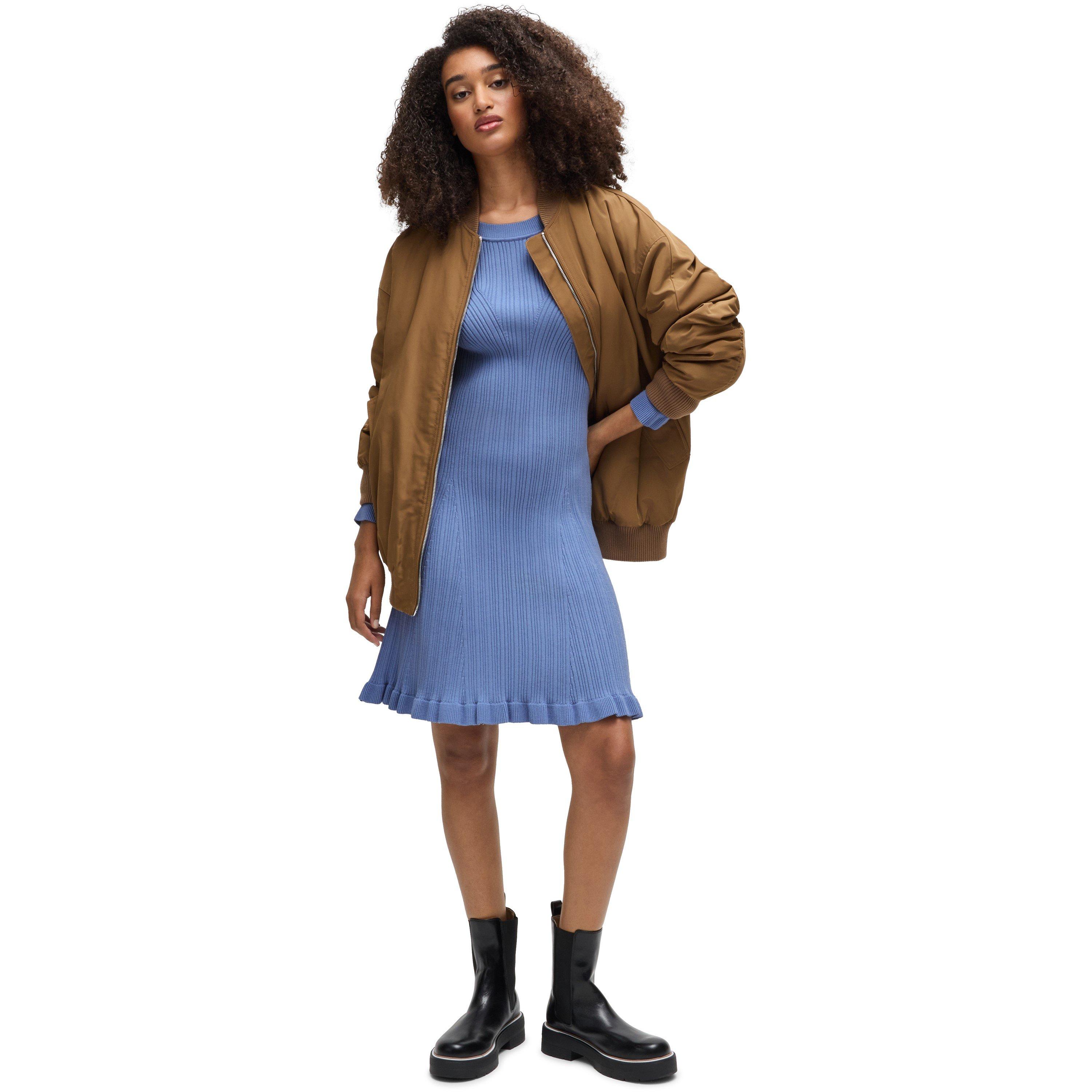 Bright Blue - Boss - Women's C Furner Knitted Top - 6