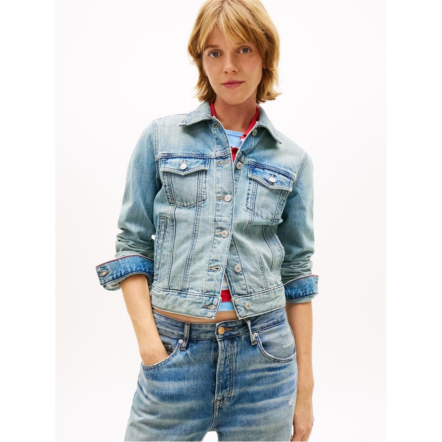 Denim Light - Tommy Jeans - Women's Denim Jacket - 1