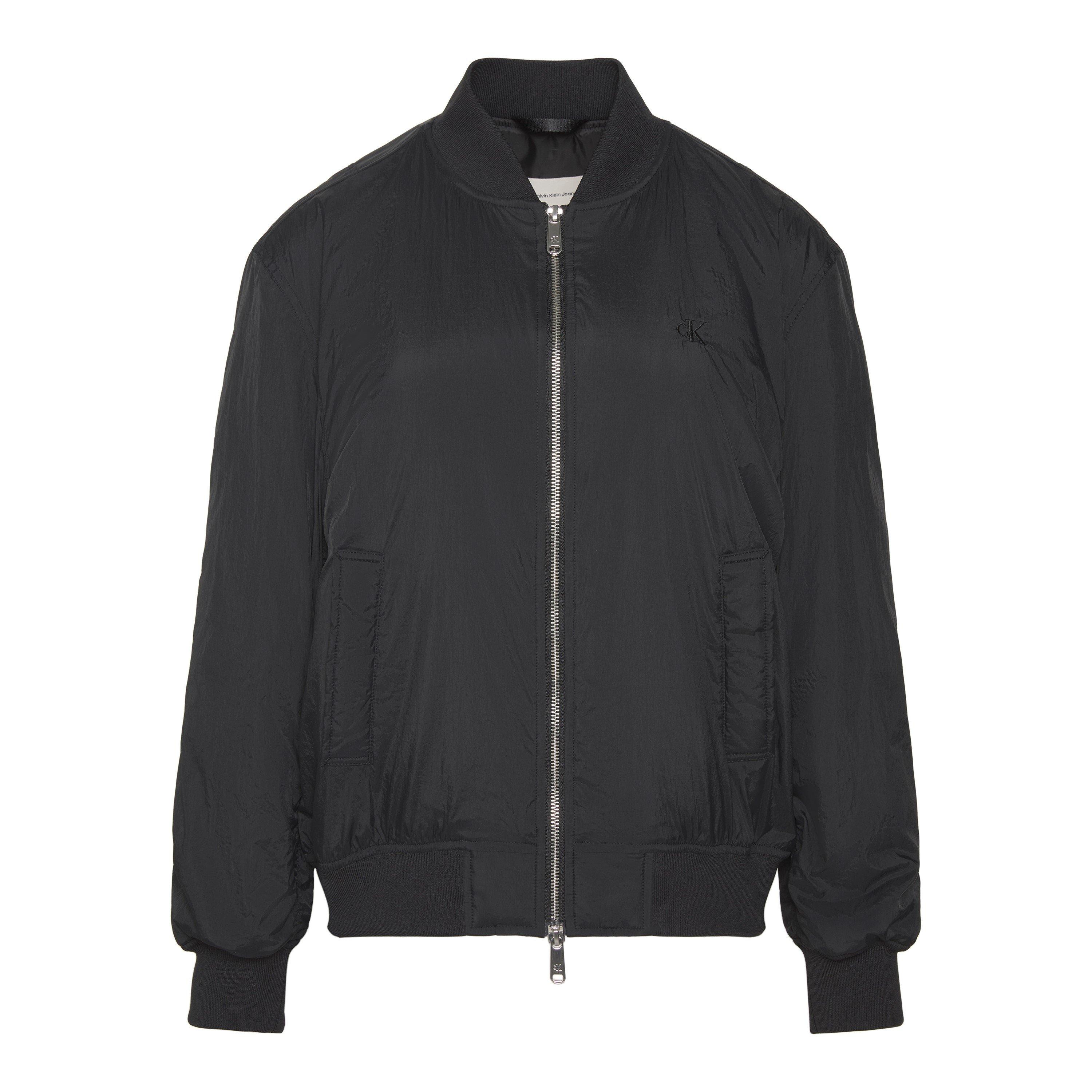 Calvin Klein Jeans Women's Bomber Jacket - Black - 14 (L)