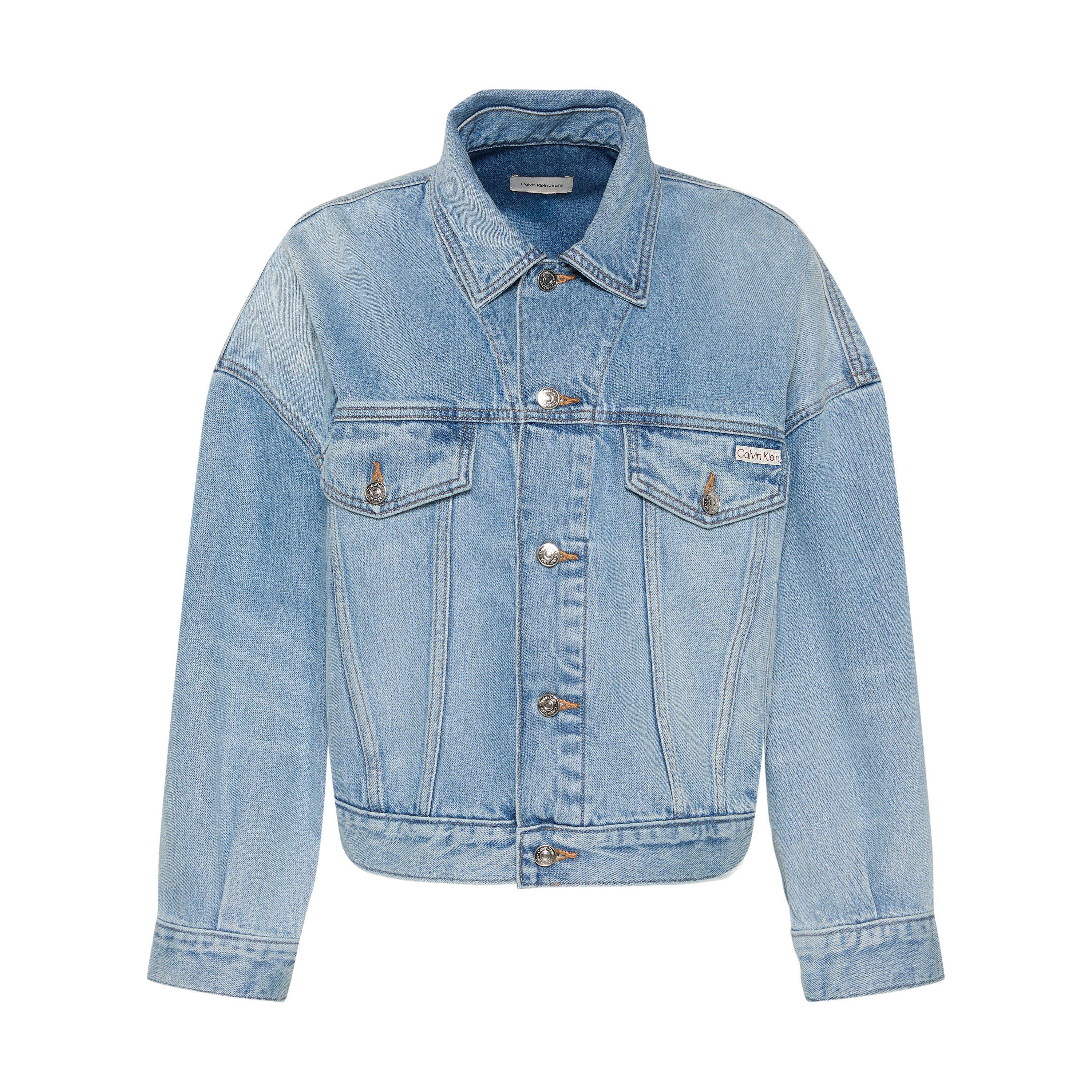 Calvin Klein Jeans Women's Denim Jacket - Vintage Moss - 8 (XS)