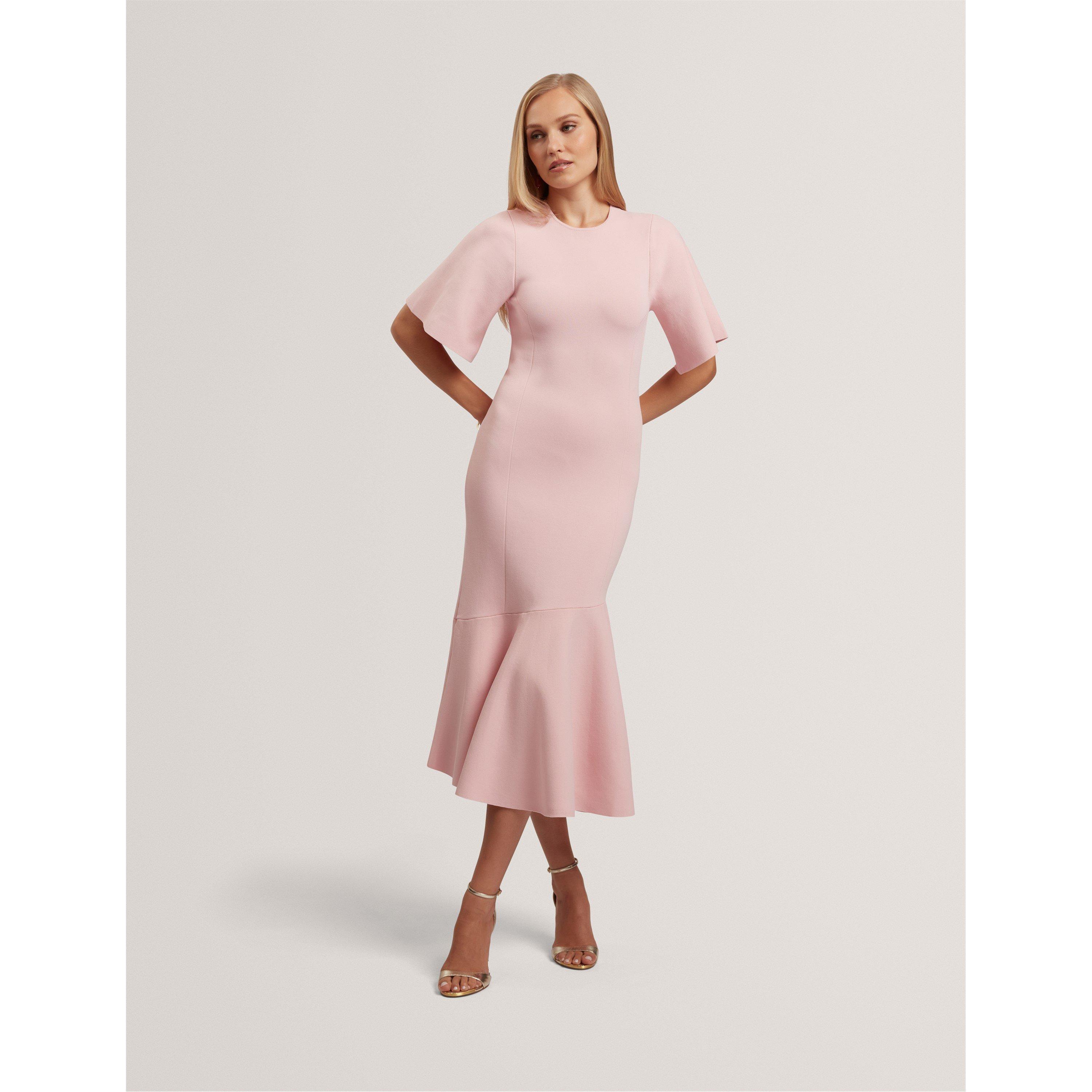 Pink - Ted Baker - Ted SS Knit Midi Drs Ld61 - 2