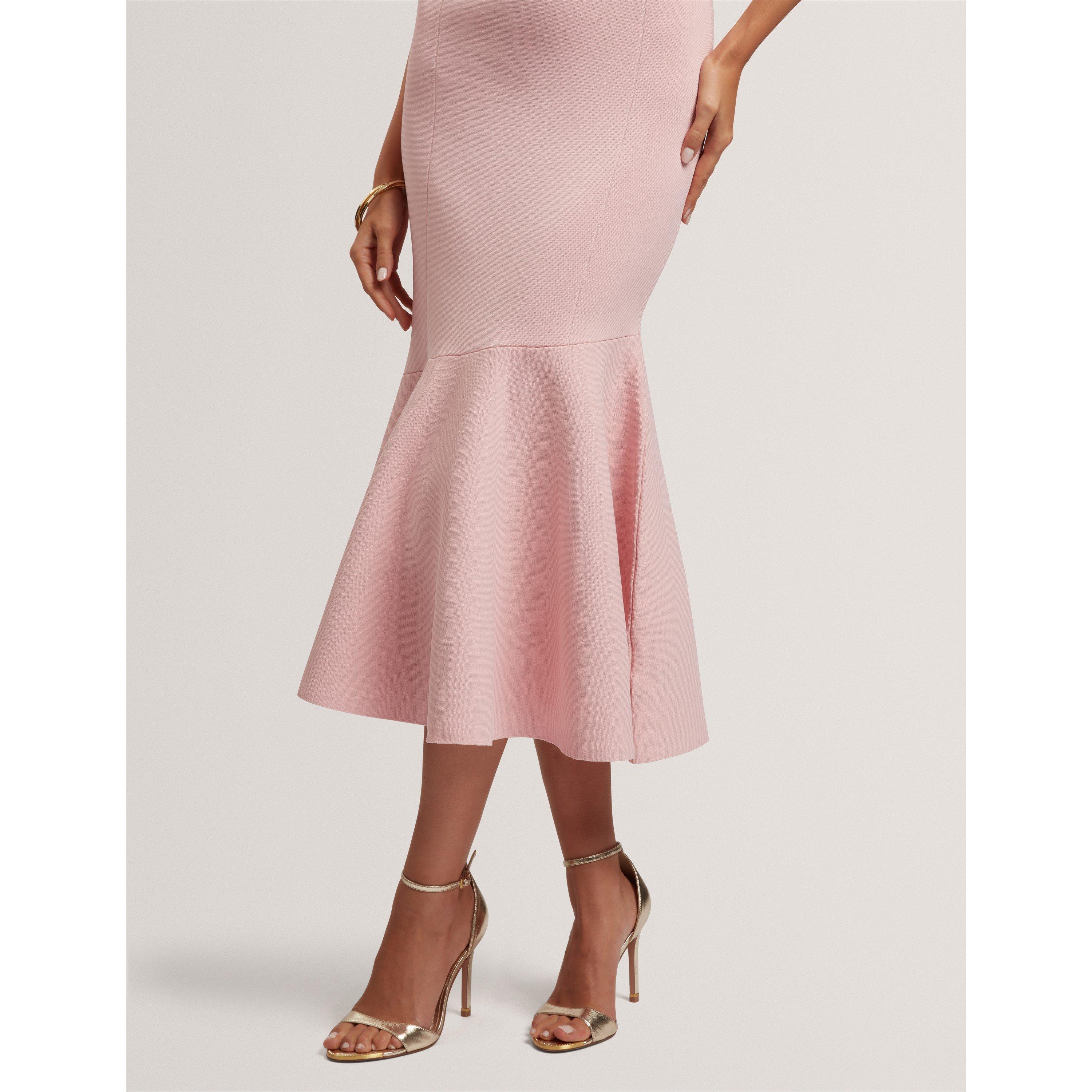 Pink - Ted Baker - Ted SS Knit Midi Drs Ld61 - 4
