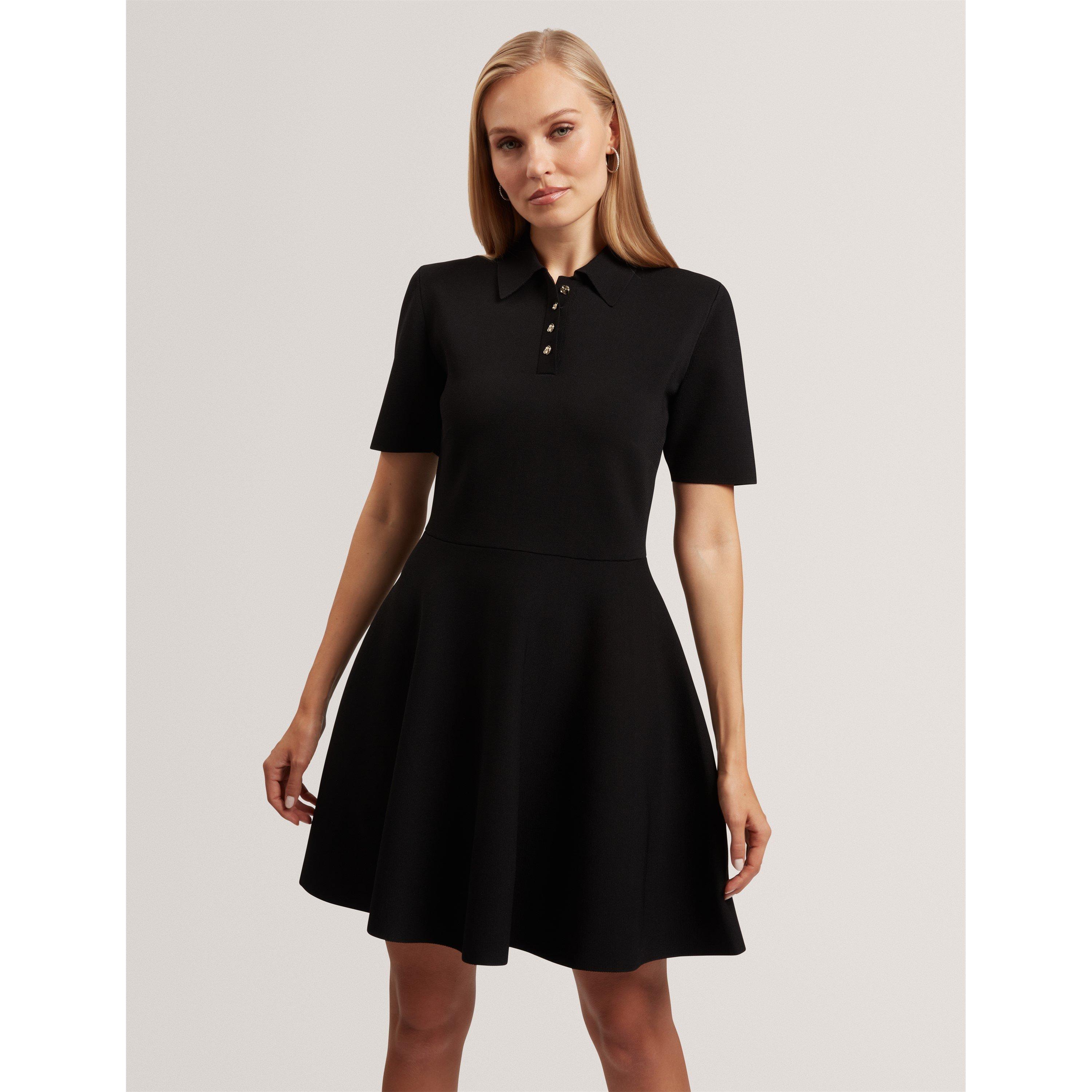 Black - Ted Baker - Ted Knit Skater Drs Ld61 - 2