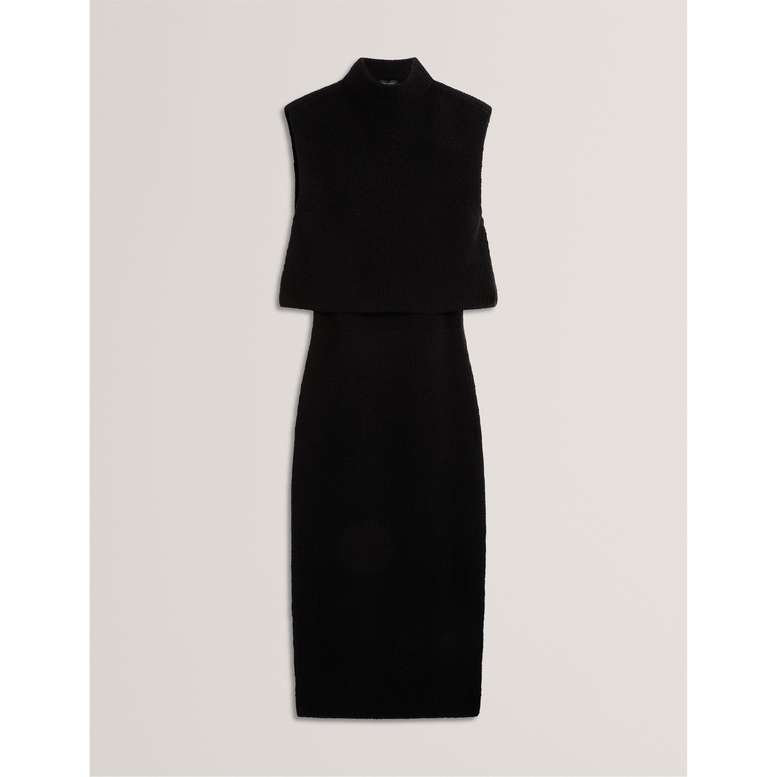 Women's Sleeveless Knitted Jumper Dress