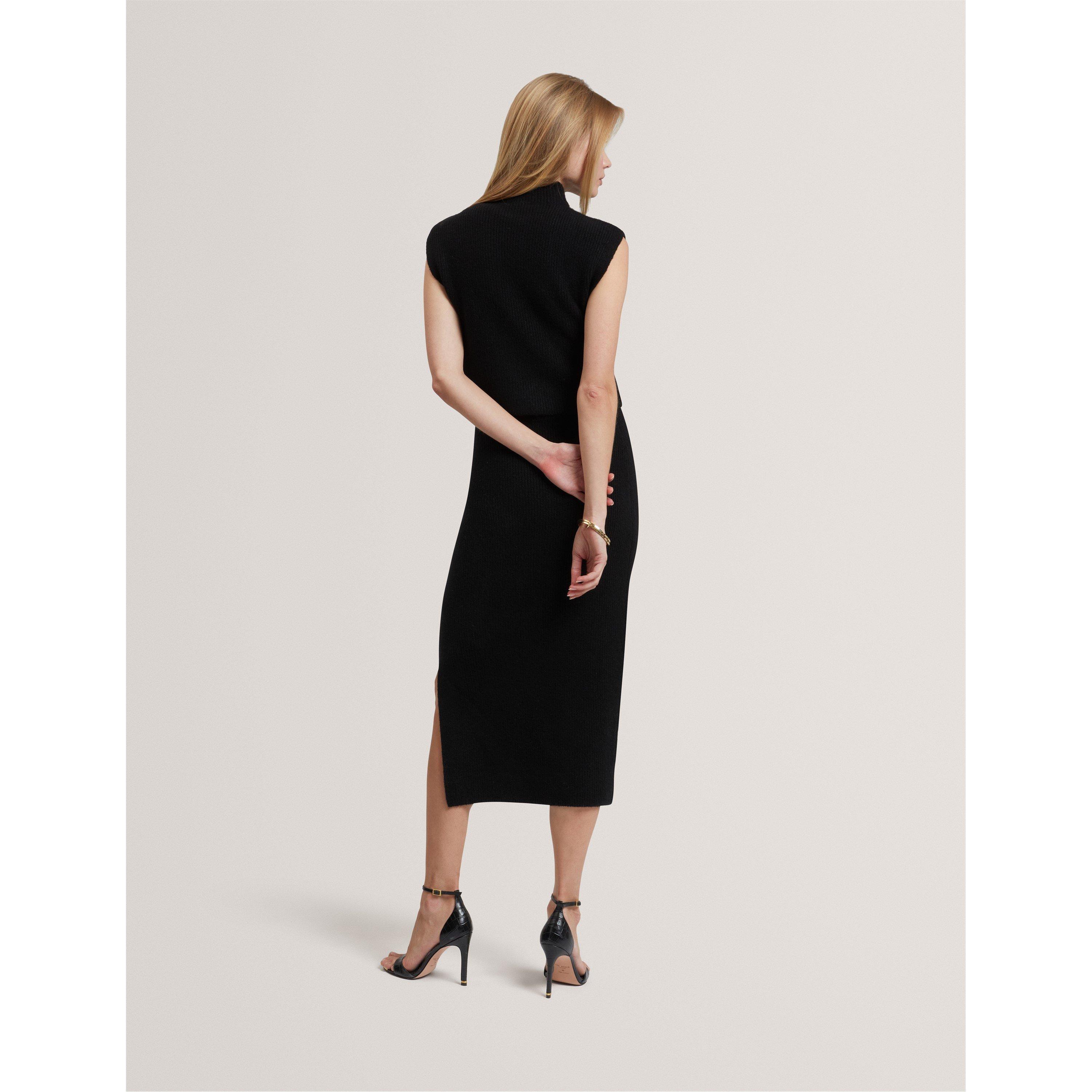 Black - Ted Baker - Ted Sless Knit Dress Ld61 - 3