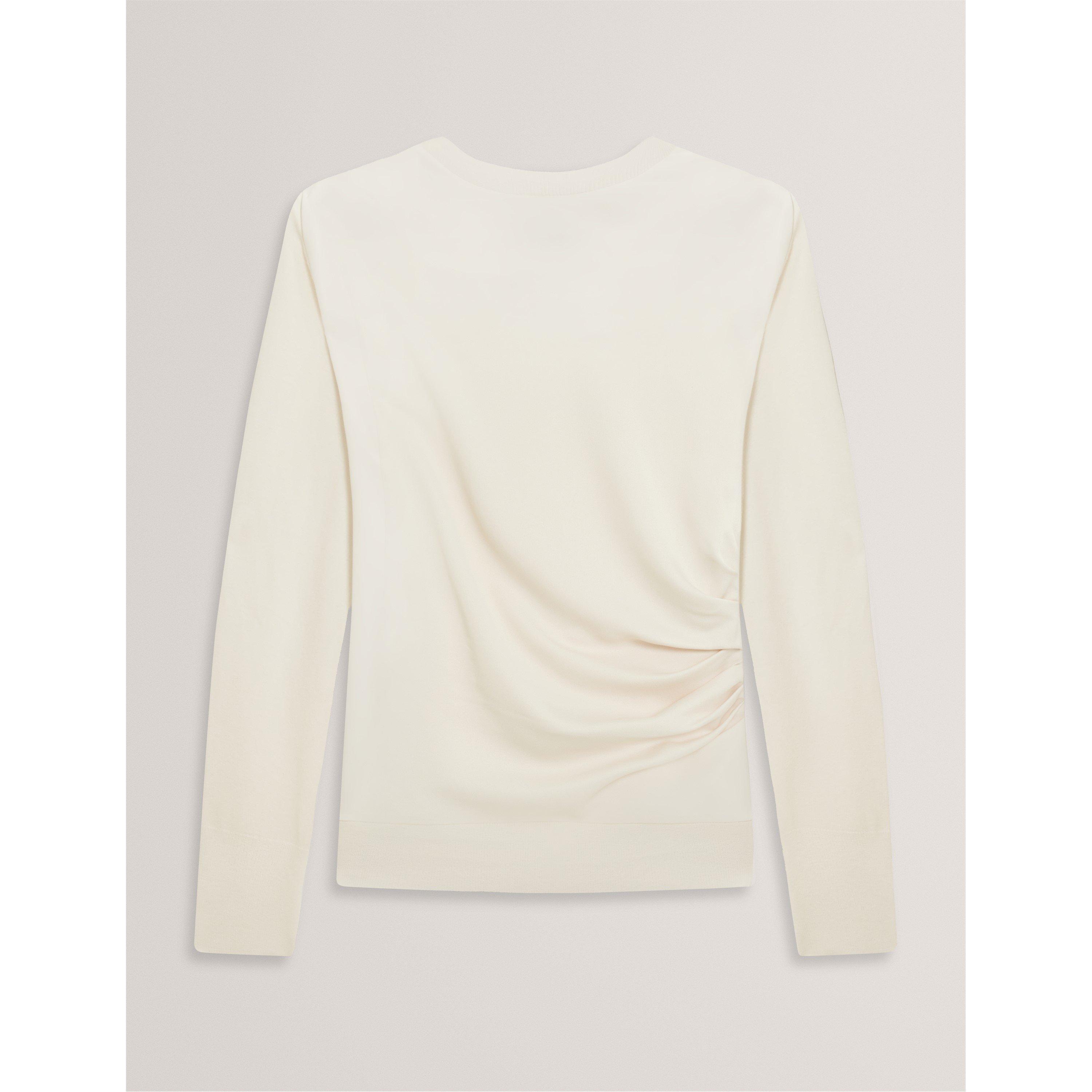 Ivory - Ted Baker - Women's Woven Front Top - 1