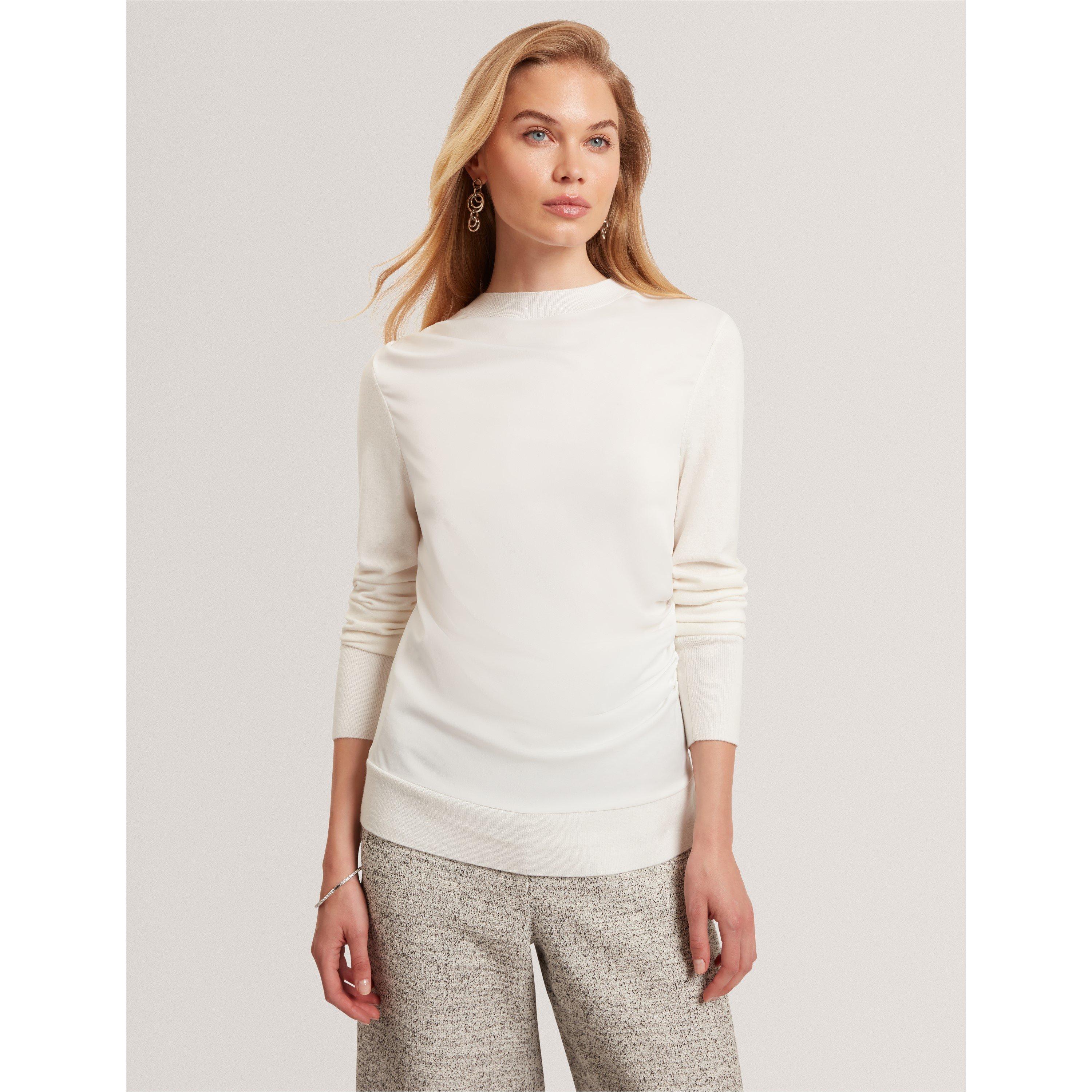 Ivory - Ted Baker - Ted Woven Front Top Ld61 - 3