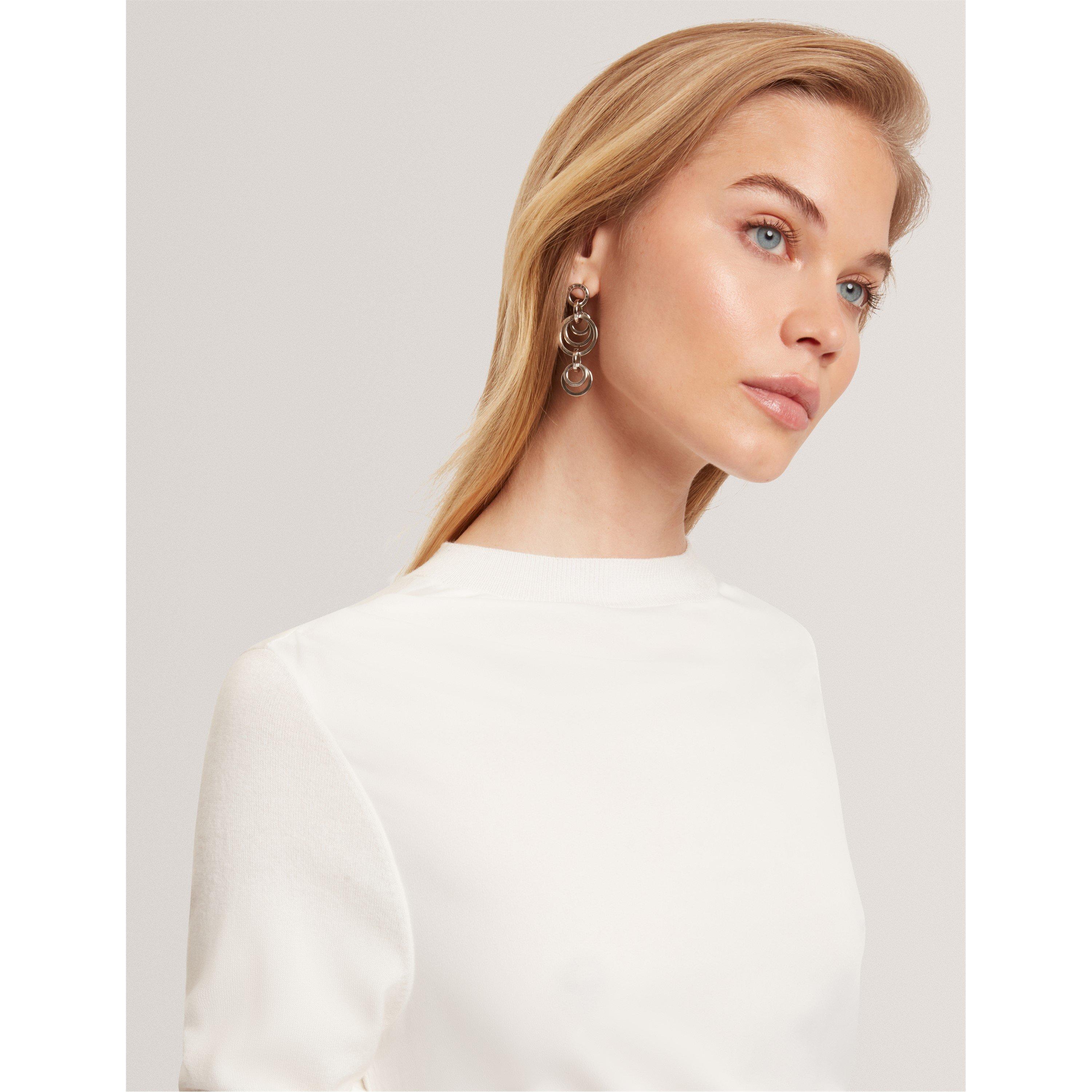 Ivory - Ted Baker - Ted Woven Front Top Ld61 - 5