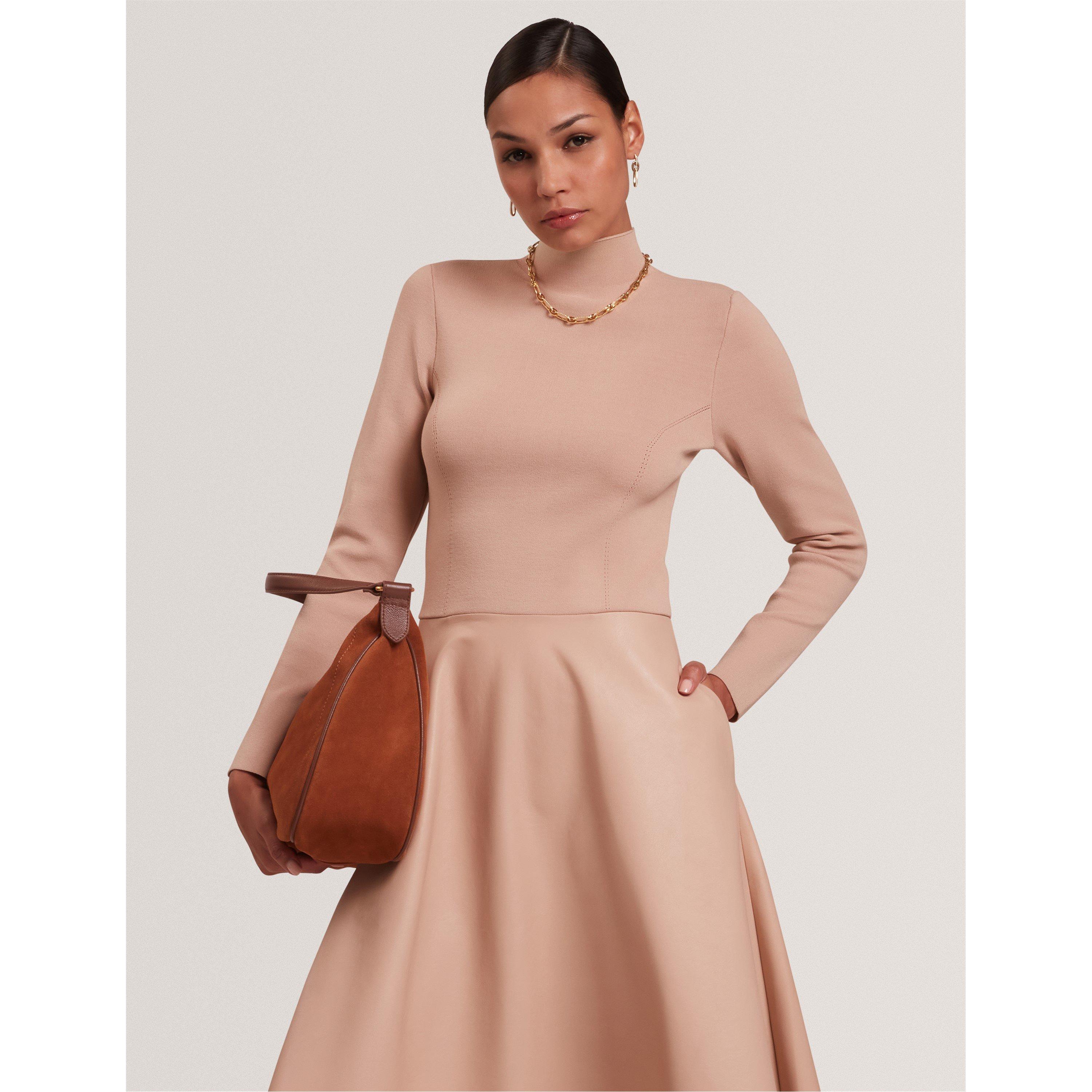 Taupe - Ted Baker - Ted Knit Top Dress Ld61 - 4