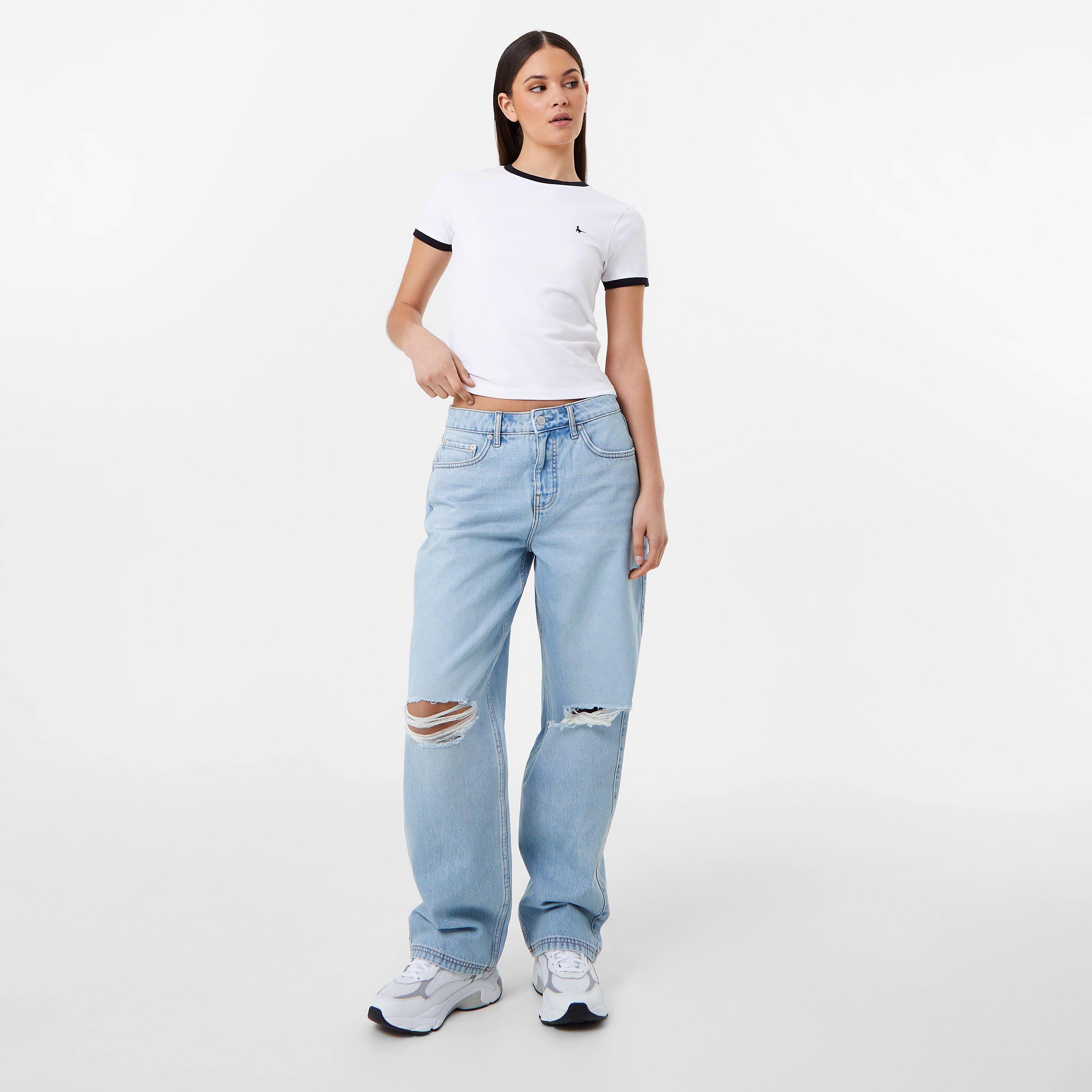 Wit - Jack Wills - Trinkey Ringer T-Shirt - 4