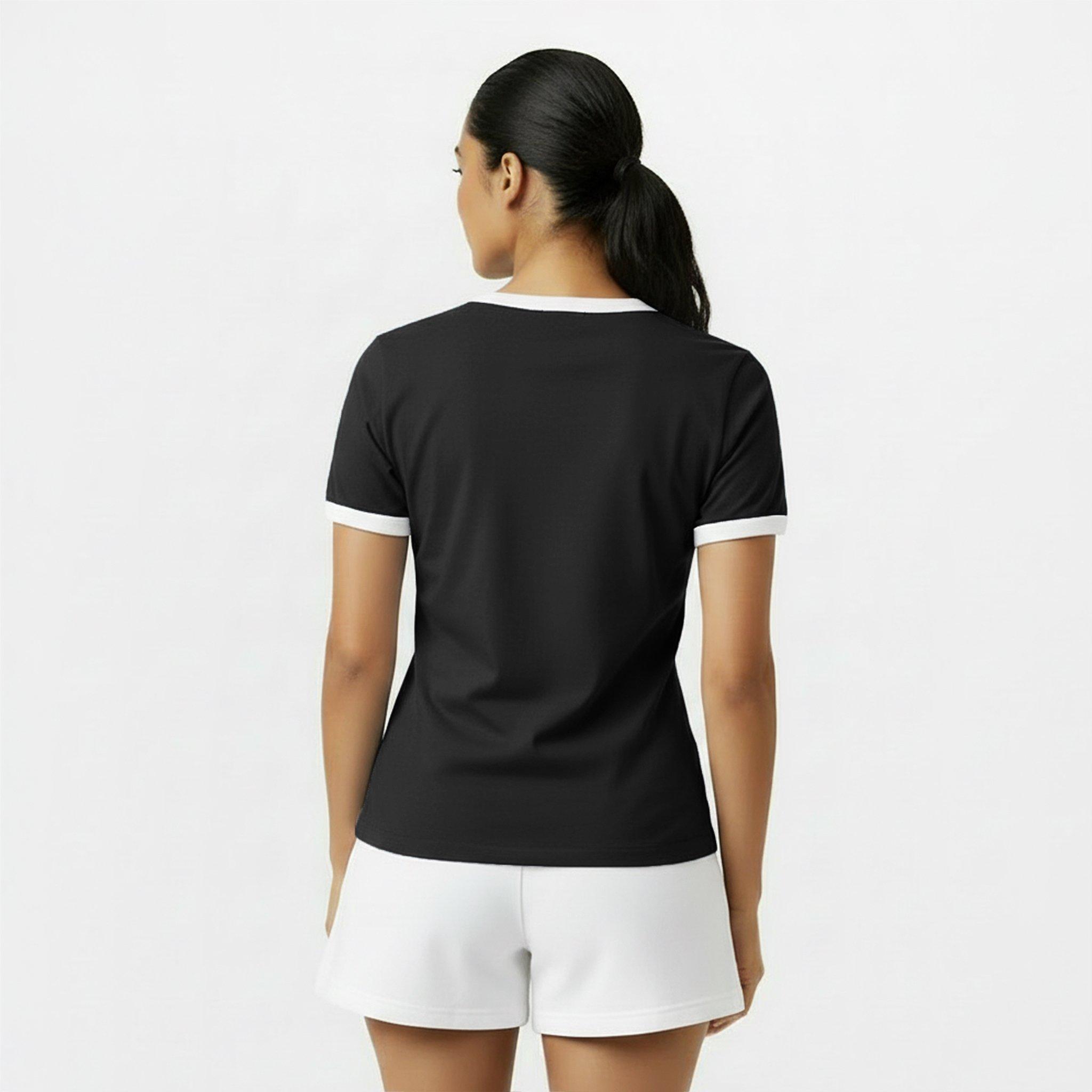 Black - Jack Wills - Trinkey Ringer T-Shirt - 4