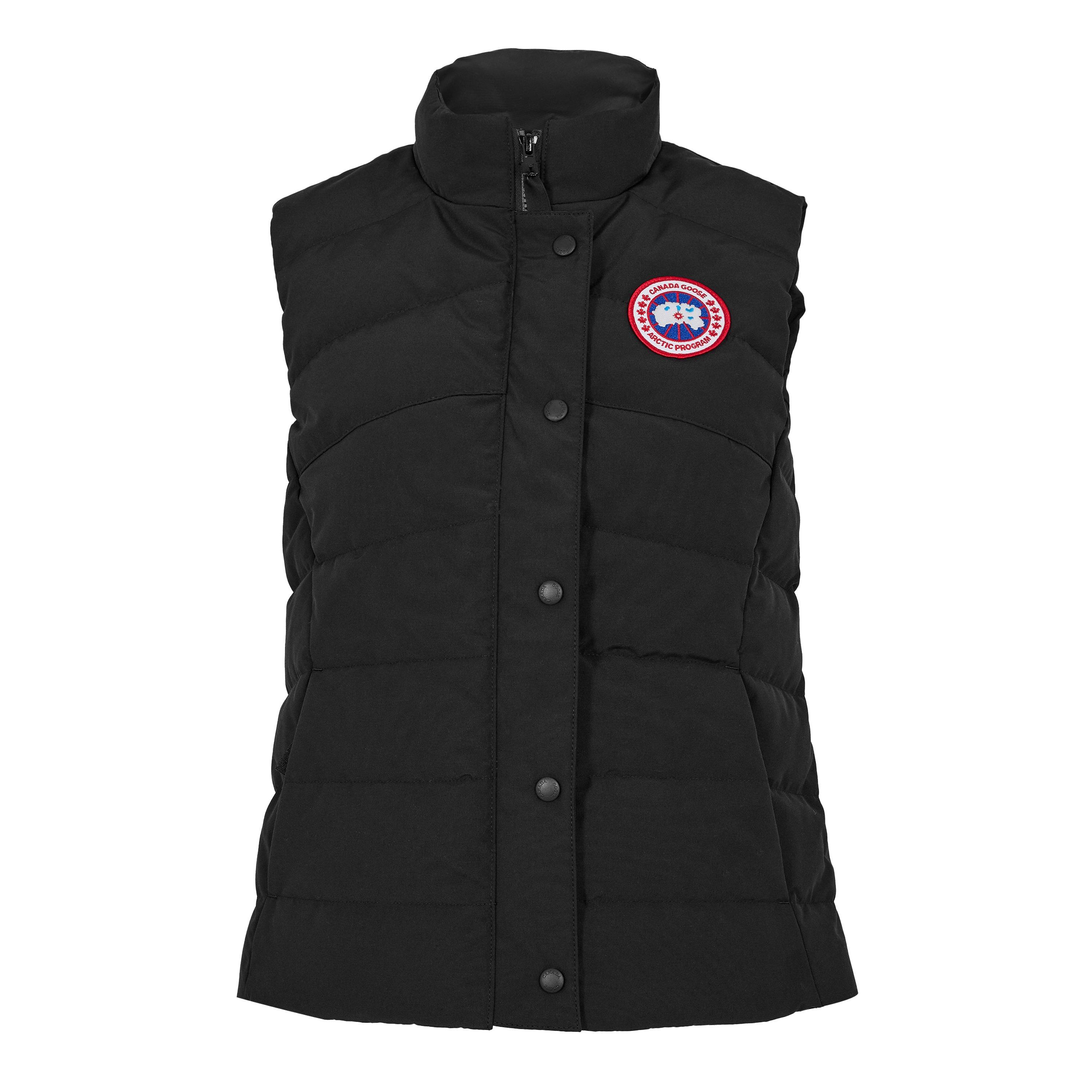 Canada Goose Women's Freestyle Water Resistant Duck Down Gilet - Black BD 61 - Size 10 (S)