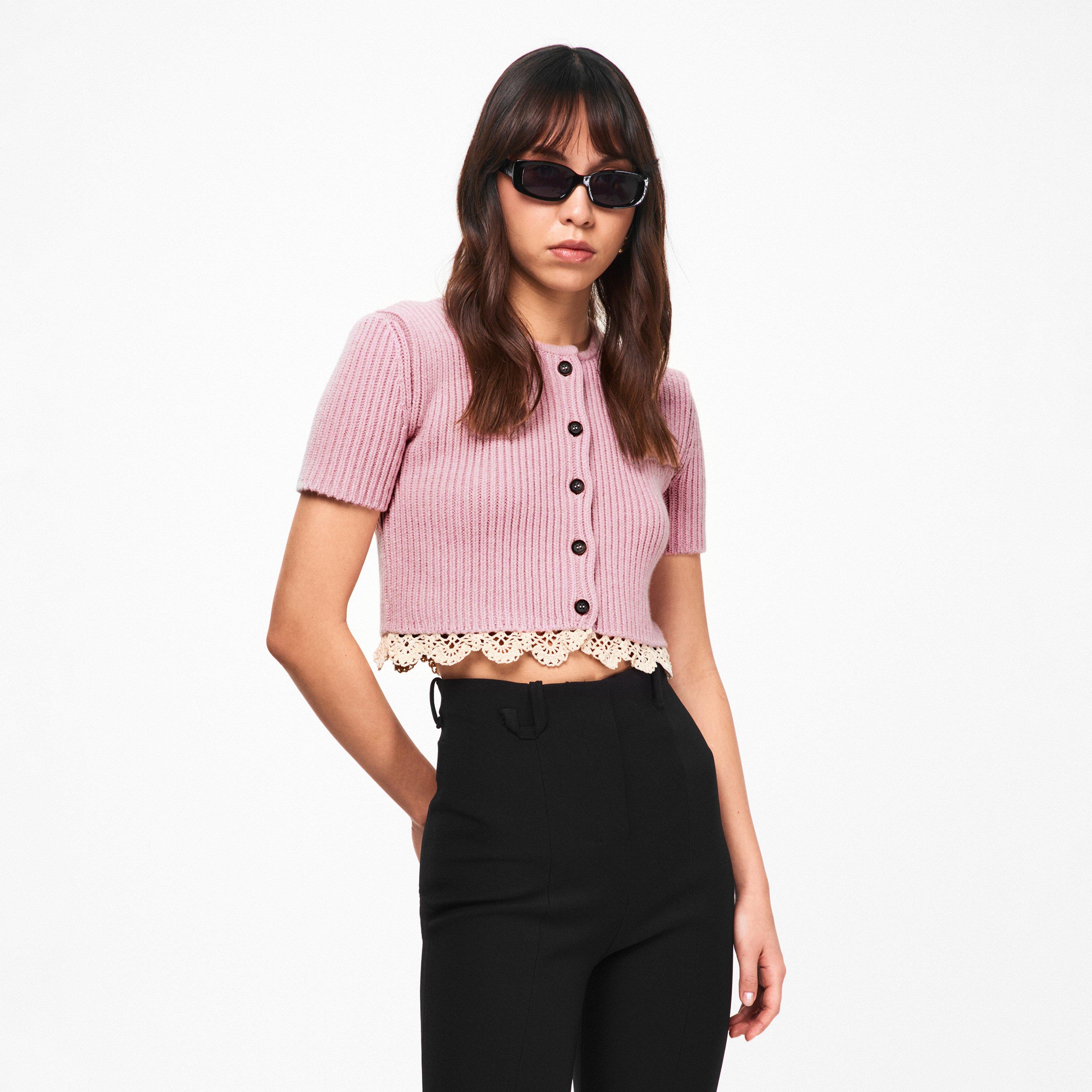 Pink - Magda Butrym - Women's Knitted Top - 3