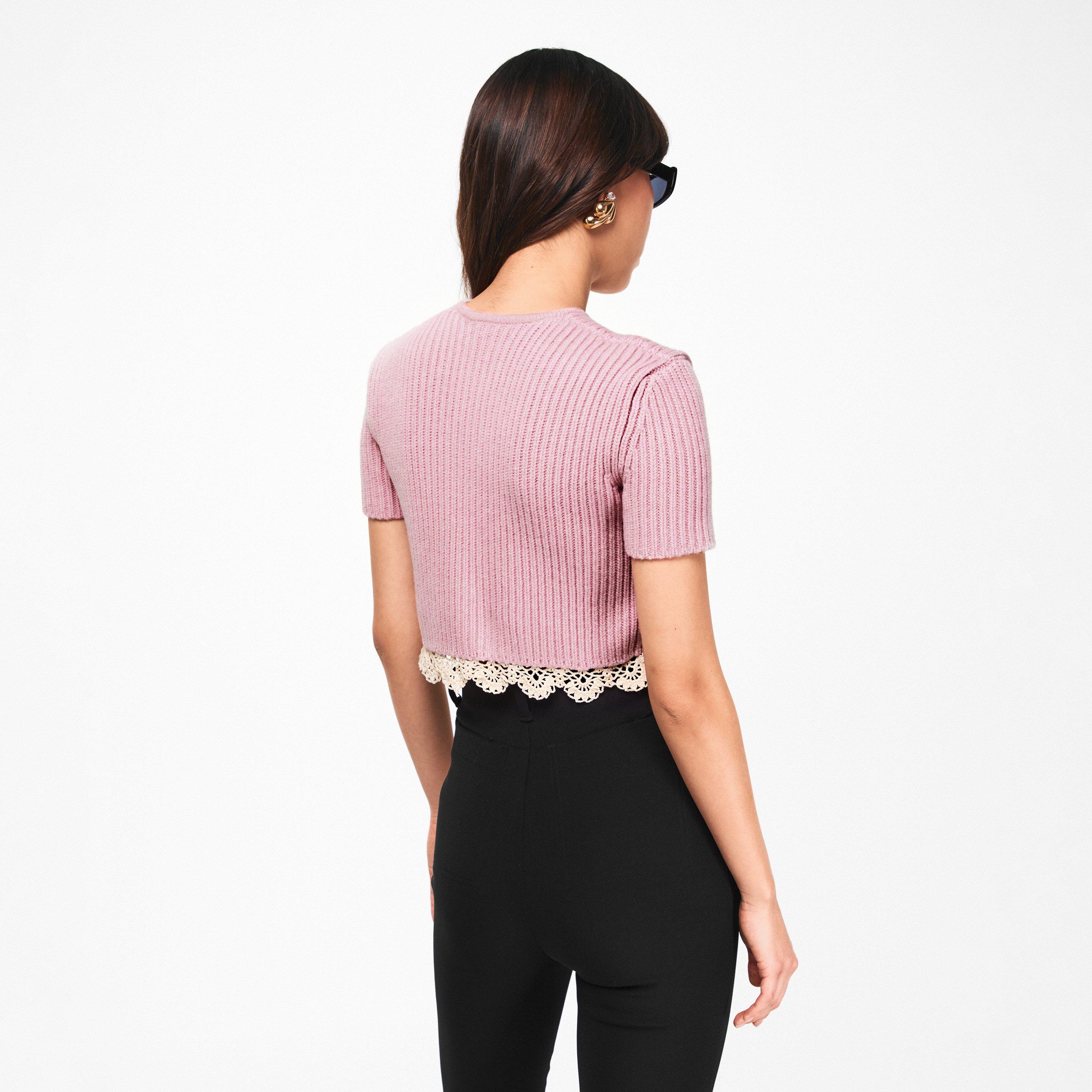 Pink - Magda Butrym - Women's Knitted Top - 4