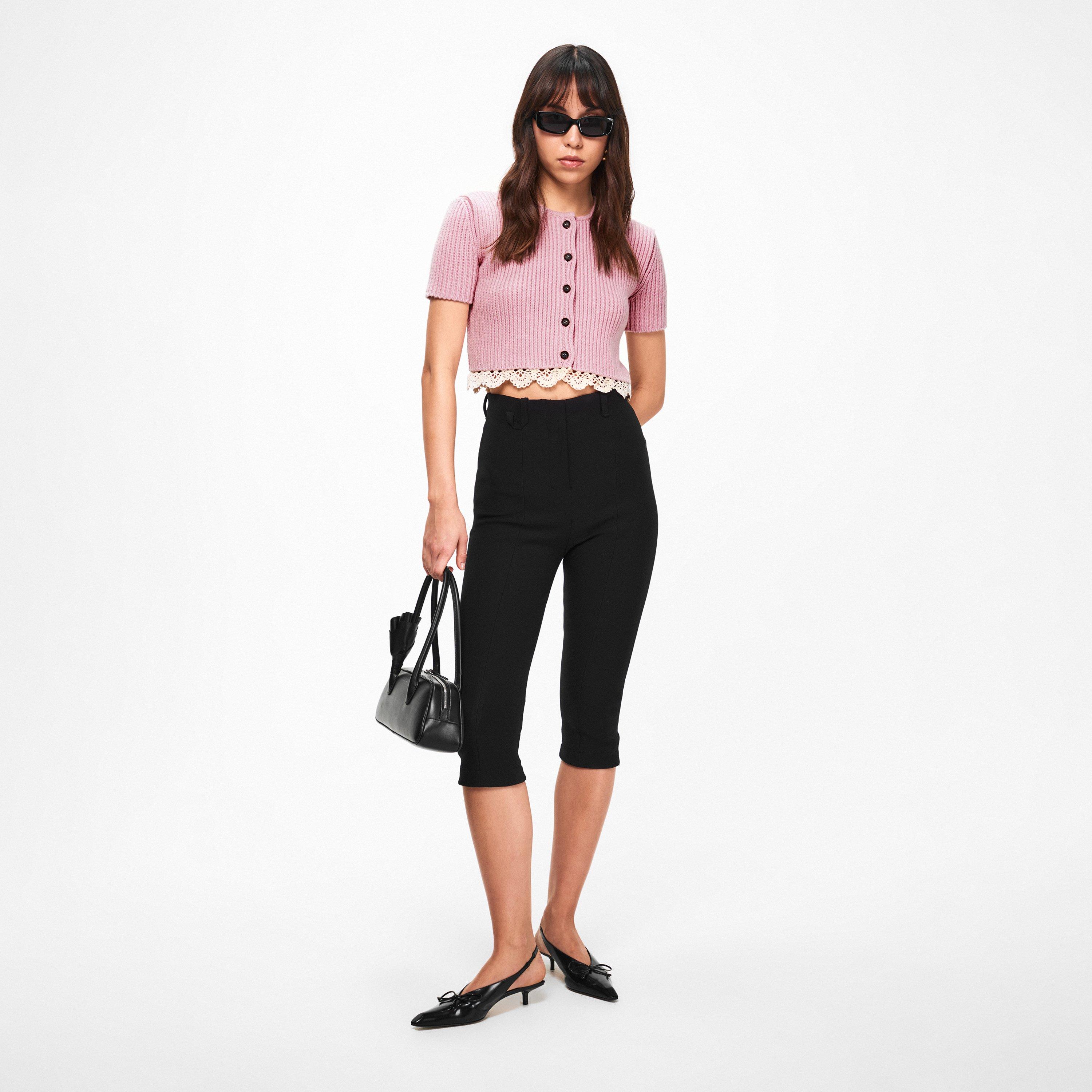 Pink - Magda Butrym - Women's Knitted Top - 6