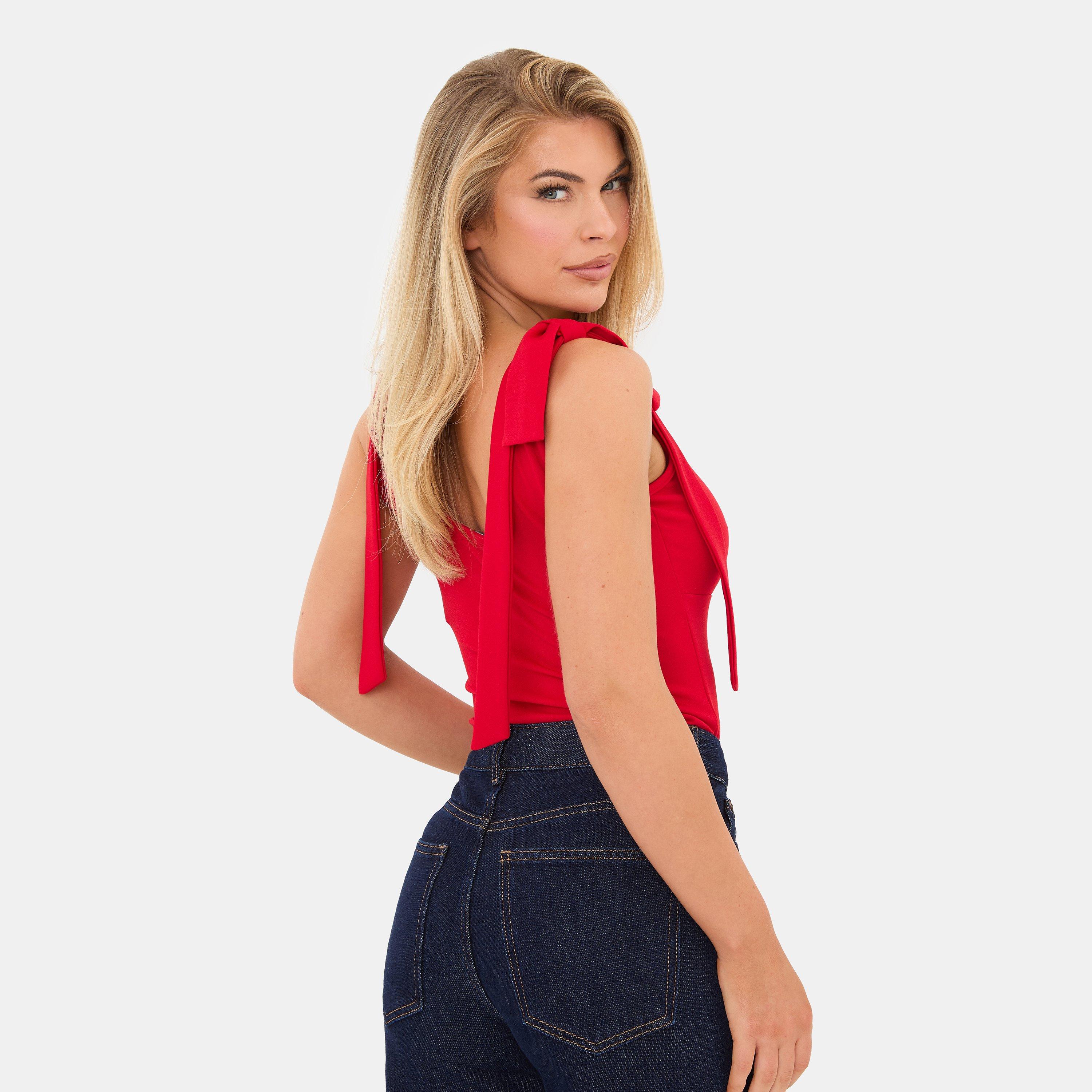 Crvena - I Saw It First - Bow Top - 2