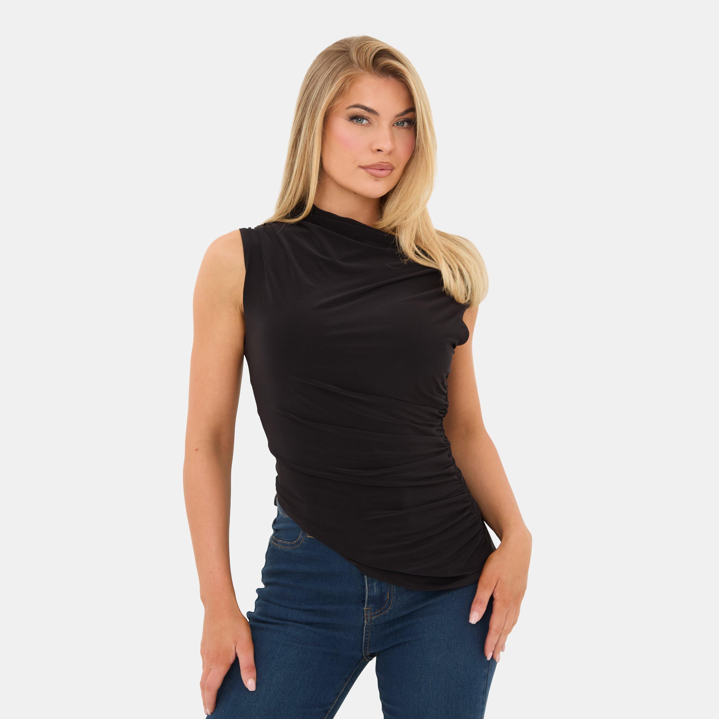 Black - I Saw It First - Asymmetric Top - 1