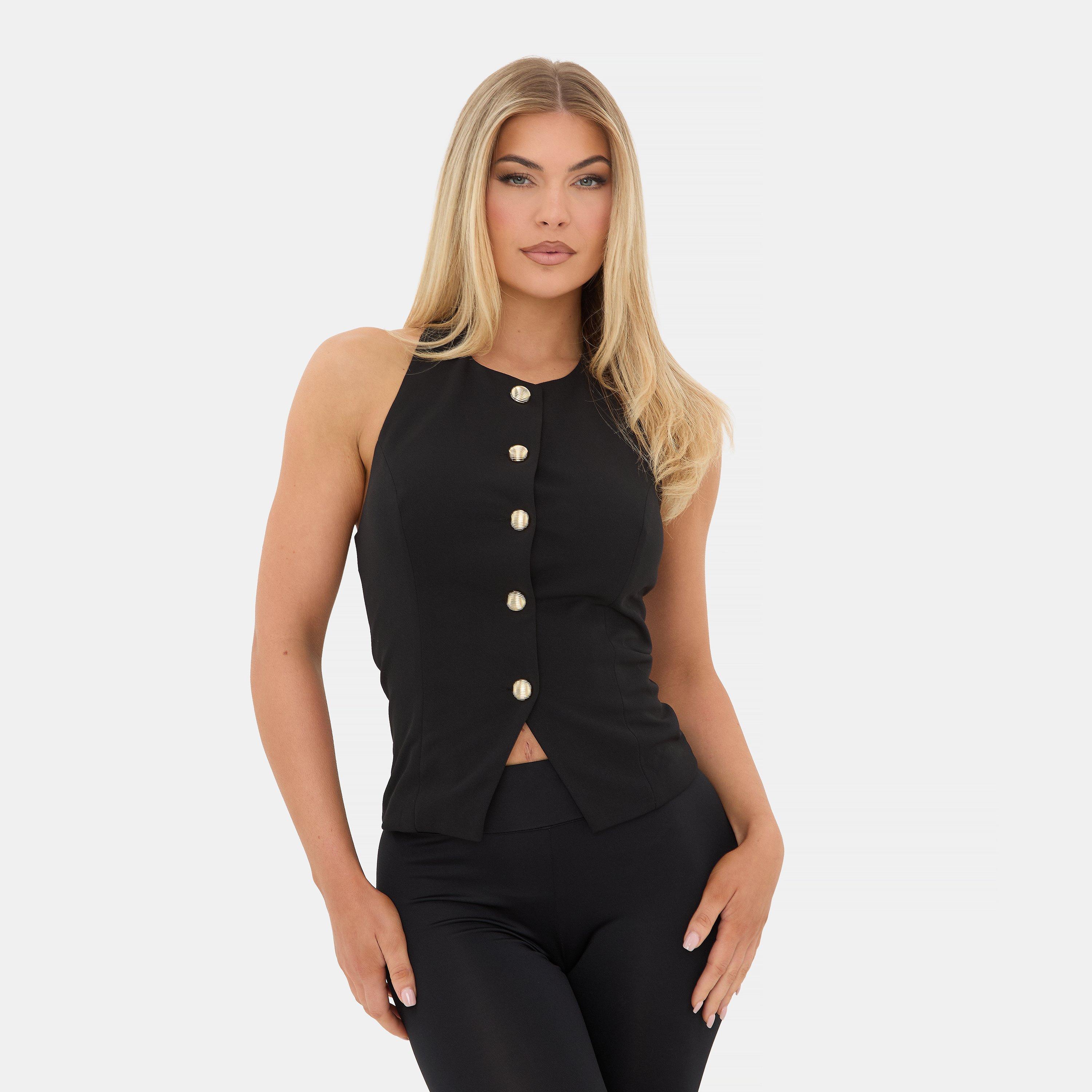 Black - I Saw It First - Hardwear Waistcoat - 3