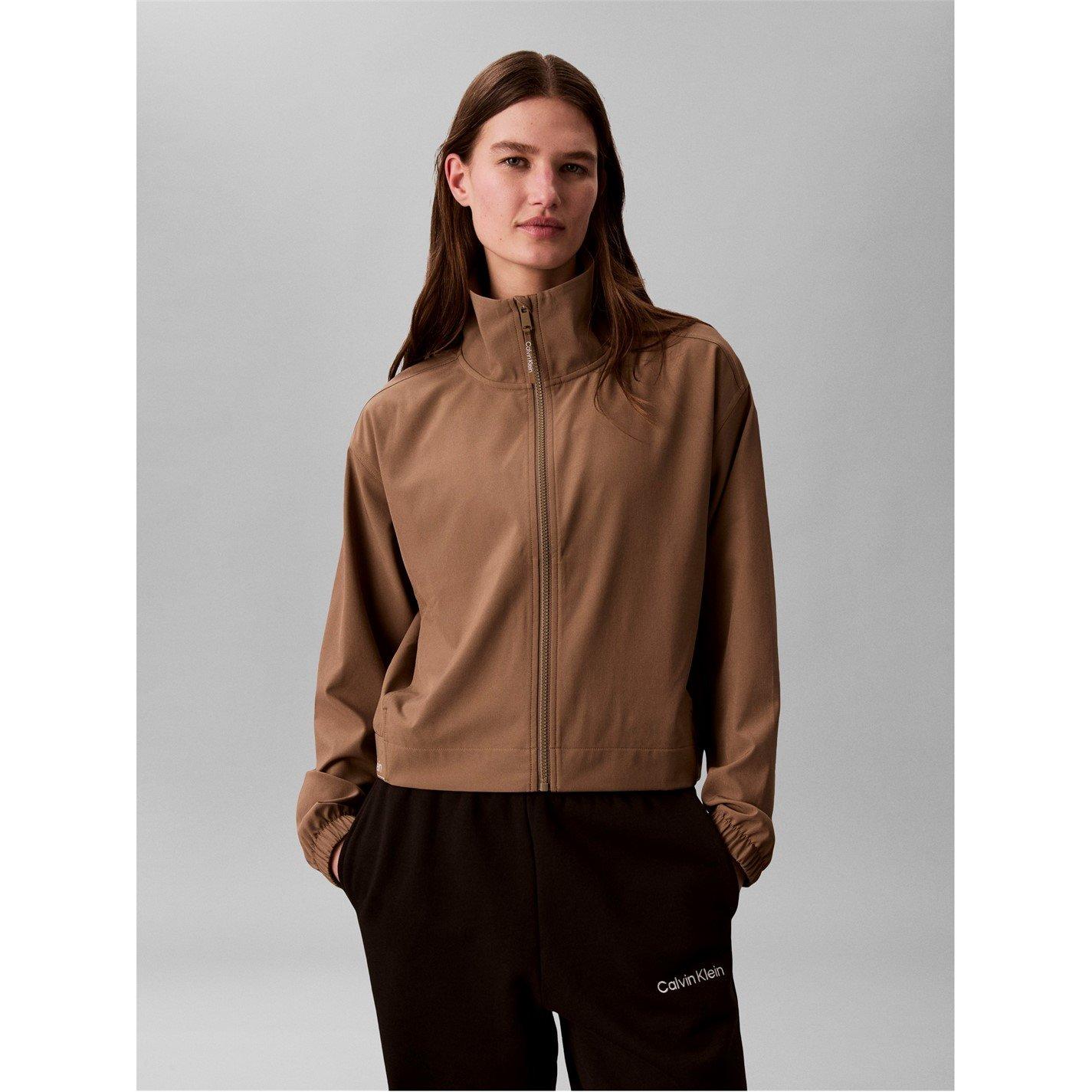Calvin Klein Women's Windbreaker - Shitake - 16 (XL)