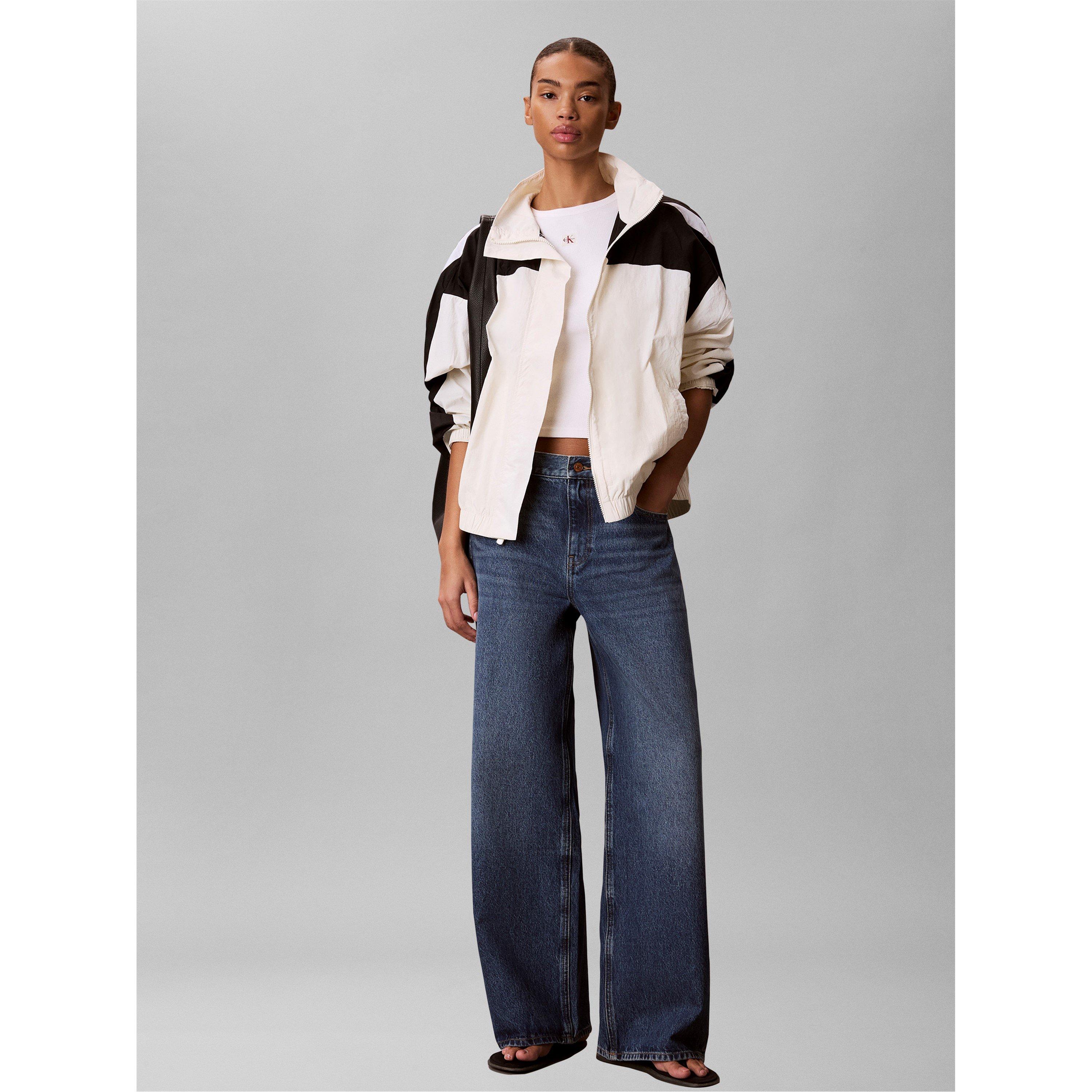 Preto/Branco - Calvin Klein - CKP Sport Trk Jkt Ld62 - 4