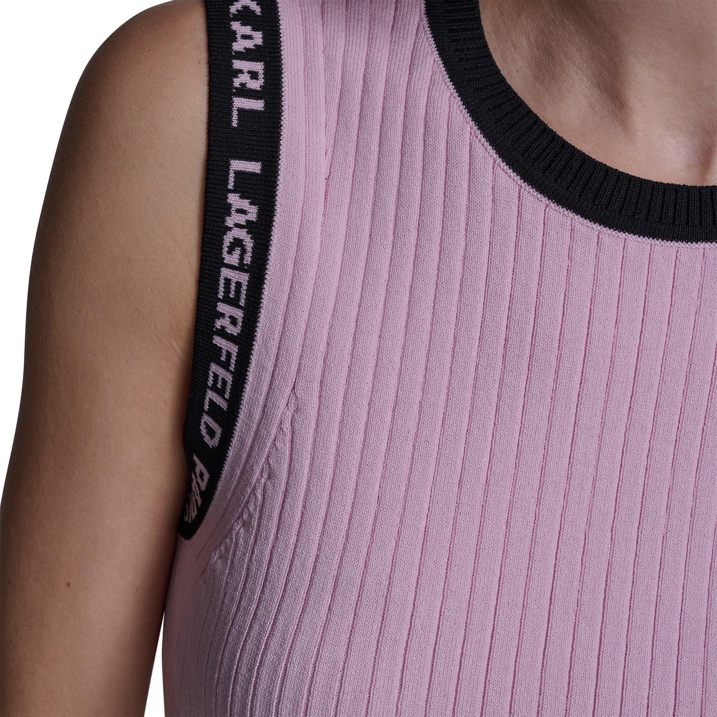 Ballet Slipper - Karl Lagerfeld - Karl Logo Vest Ld62 - 5