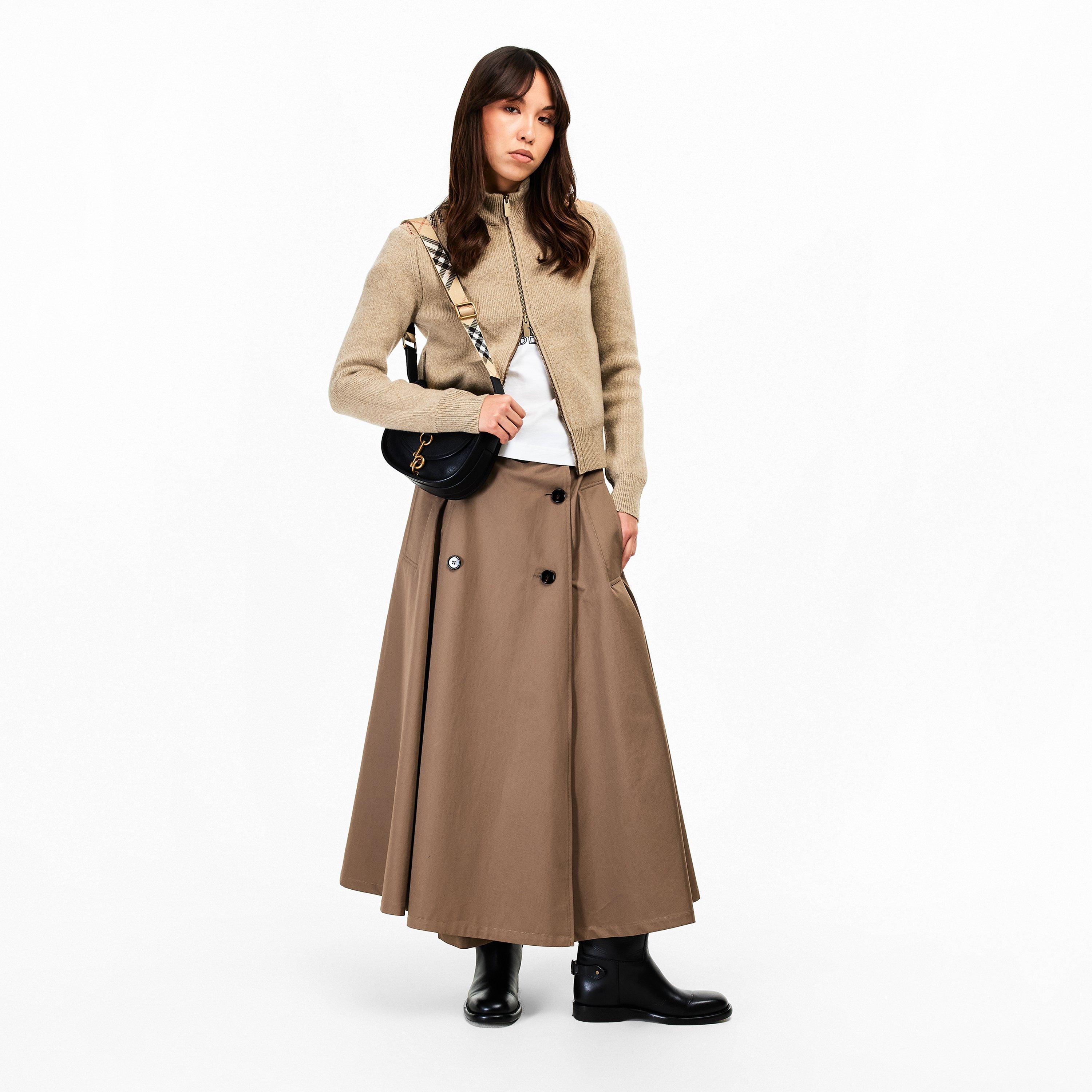 Light Brown - Burberry - Women's Burb Jemima CMP Knitted Top - 6