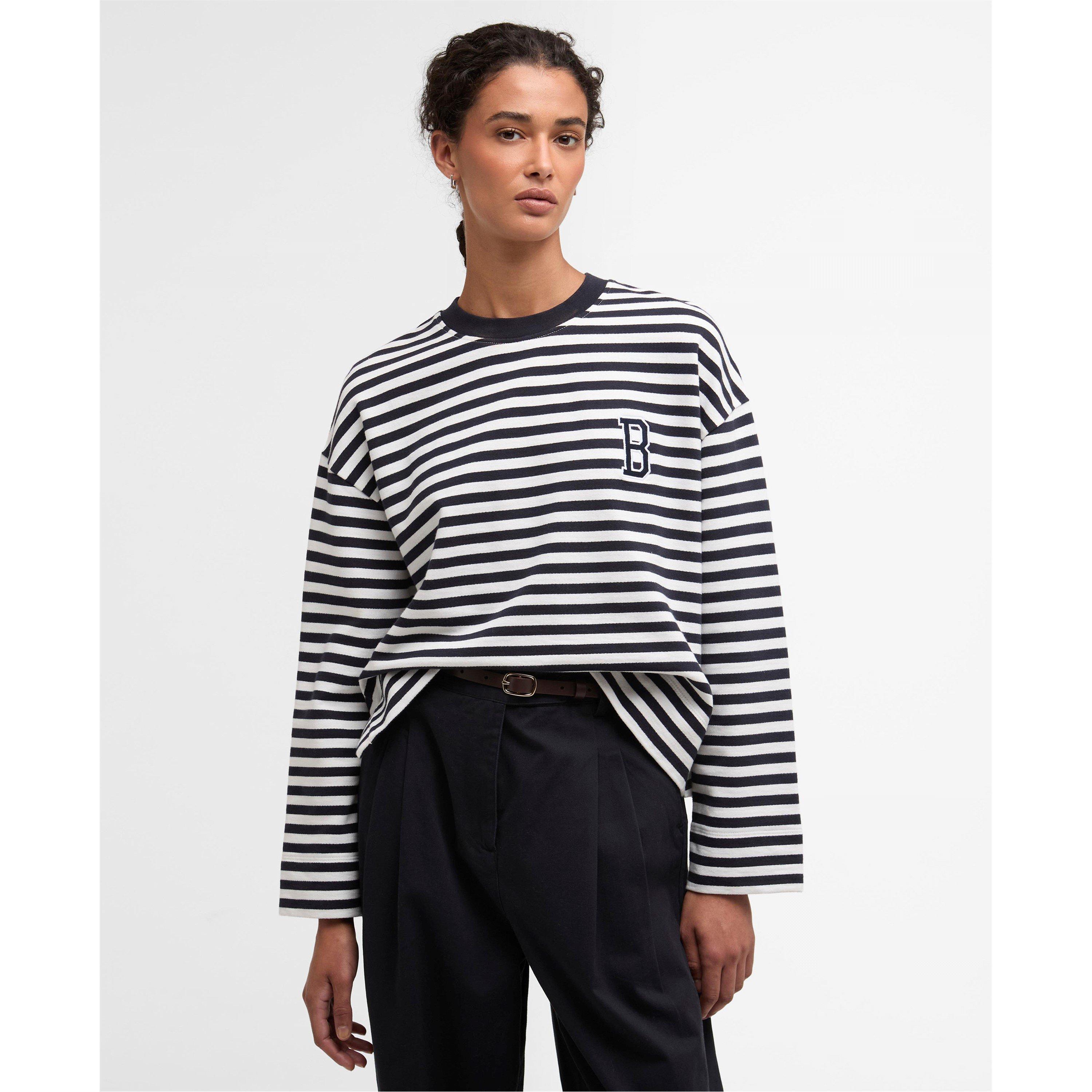 Dark Navy - Barbour - Womens Gabby Sweatshirt - 2