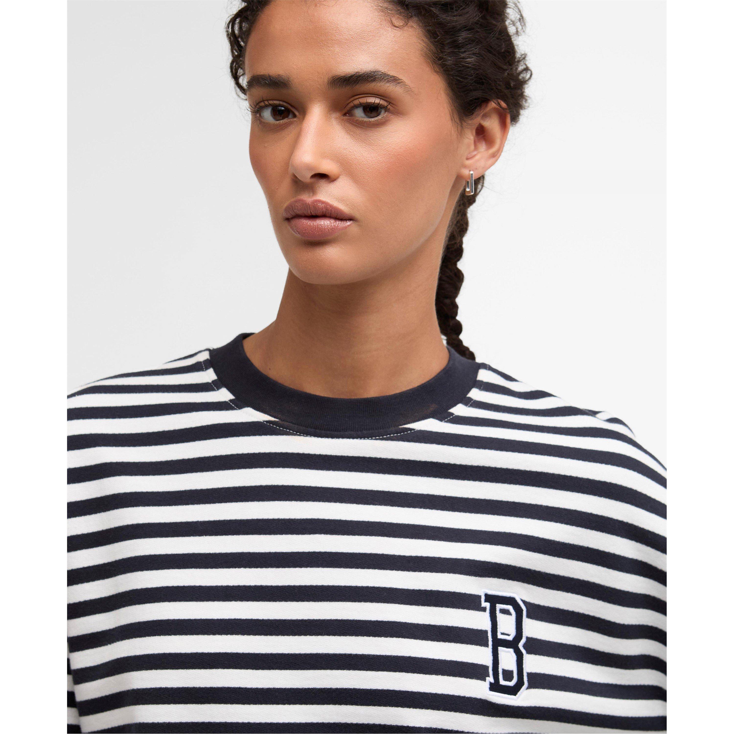 Dark Navy - Barbour - Womens Gabby Sweatshirt - 5