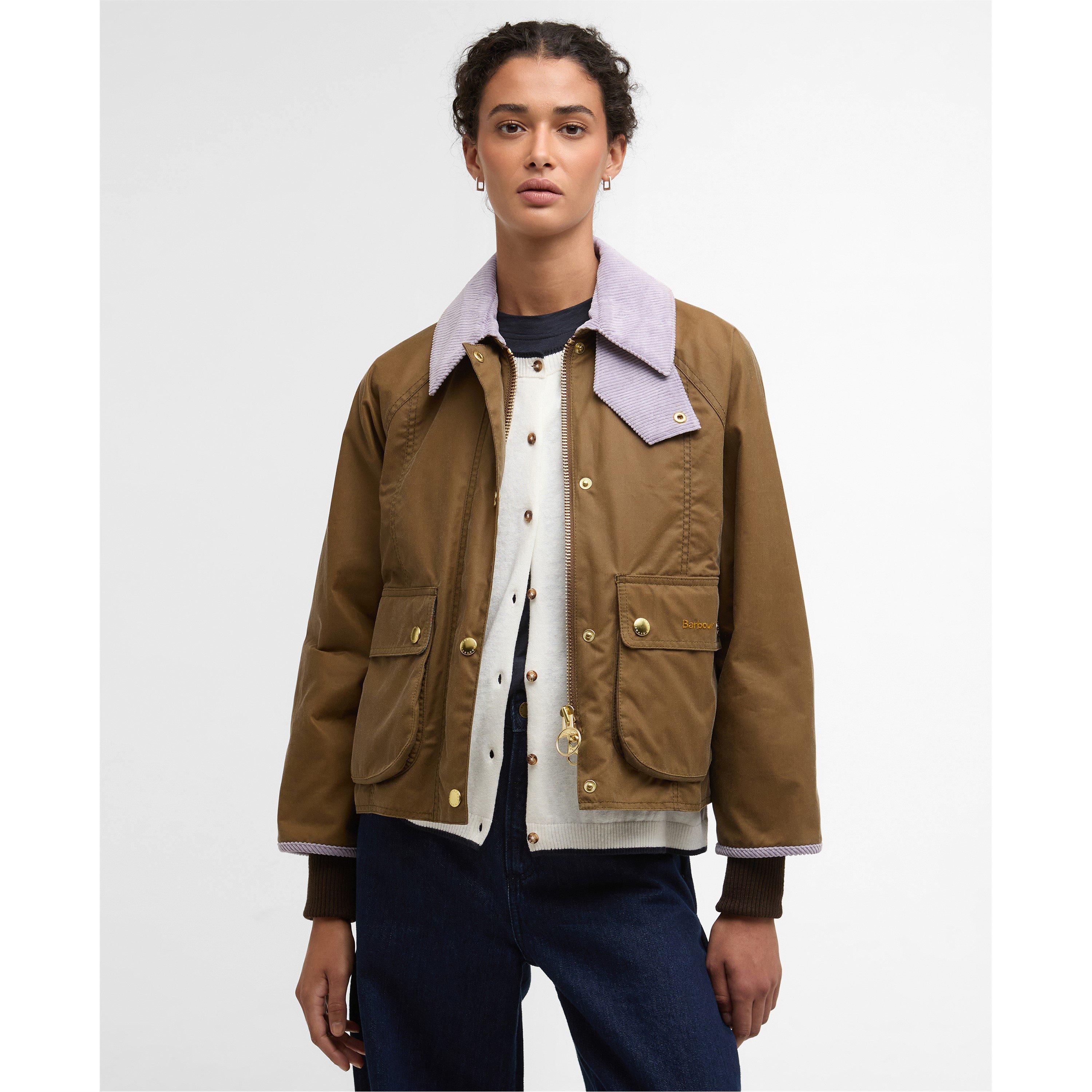 Sand/Heather - Barbour - B.Li Crop Beadnell Ld63 - 2