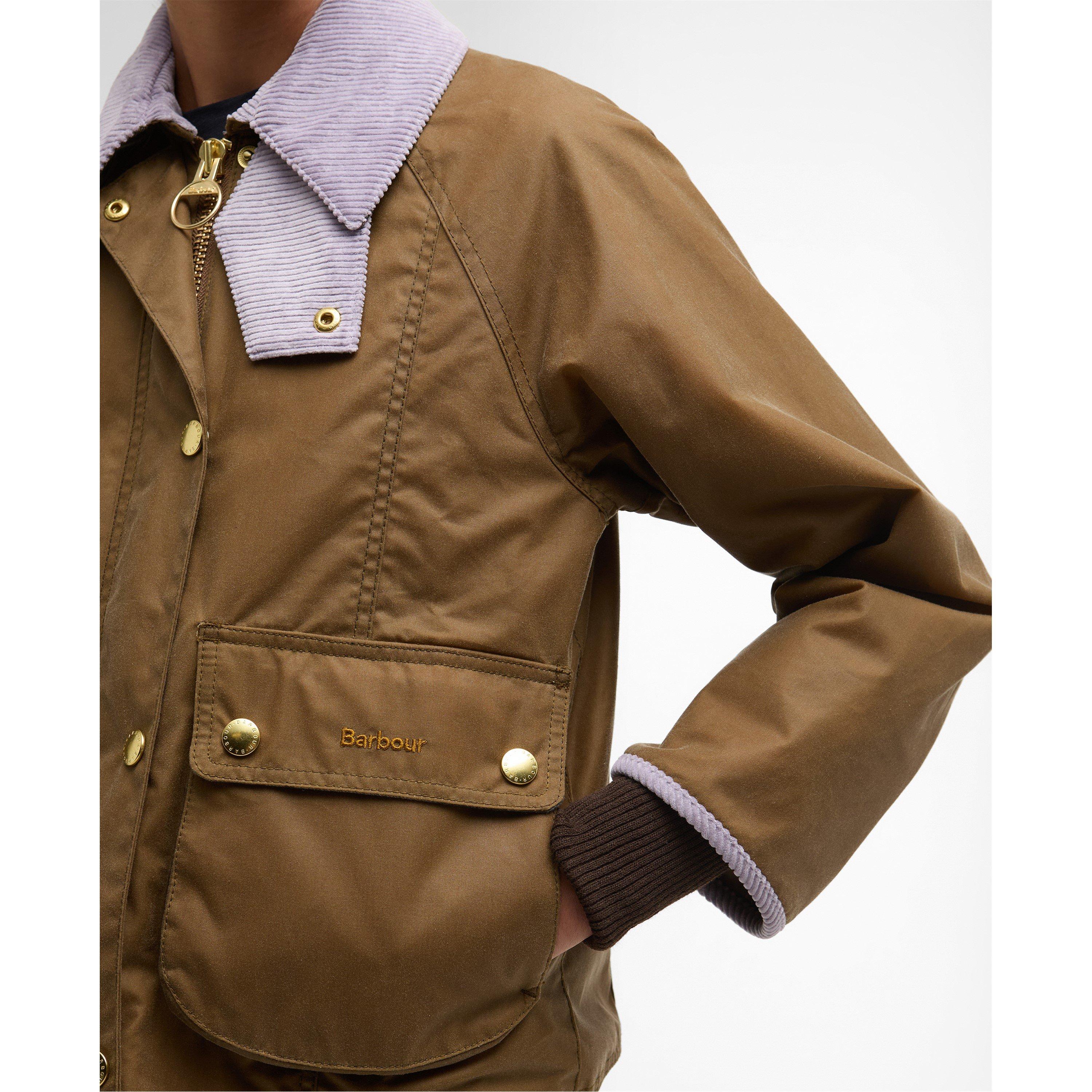 Sand/Heather - Barbour - B.Li Crop Beadnell Ld63 - 5