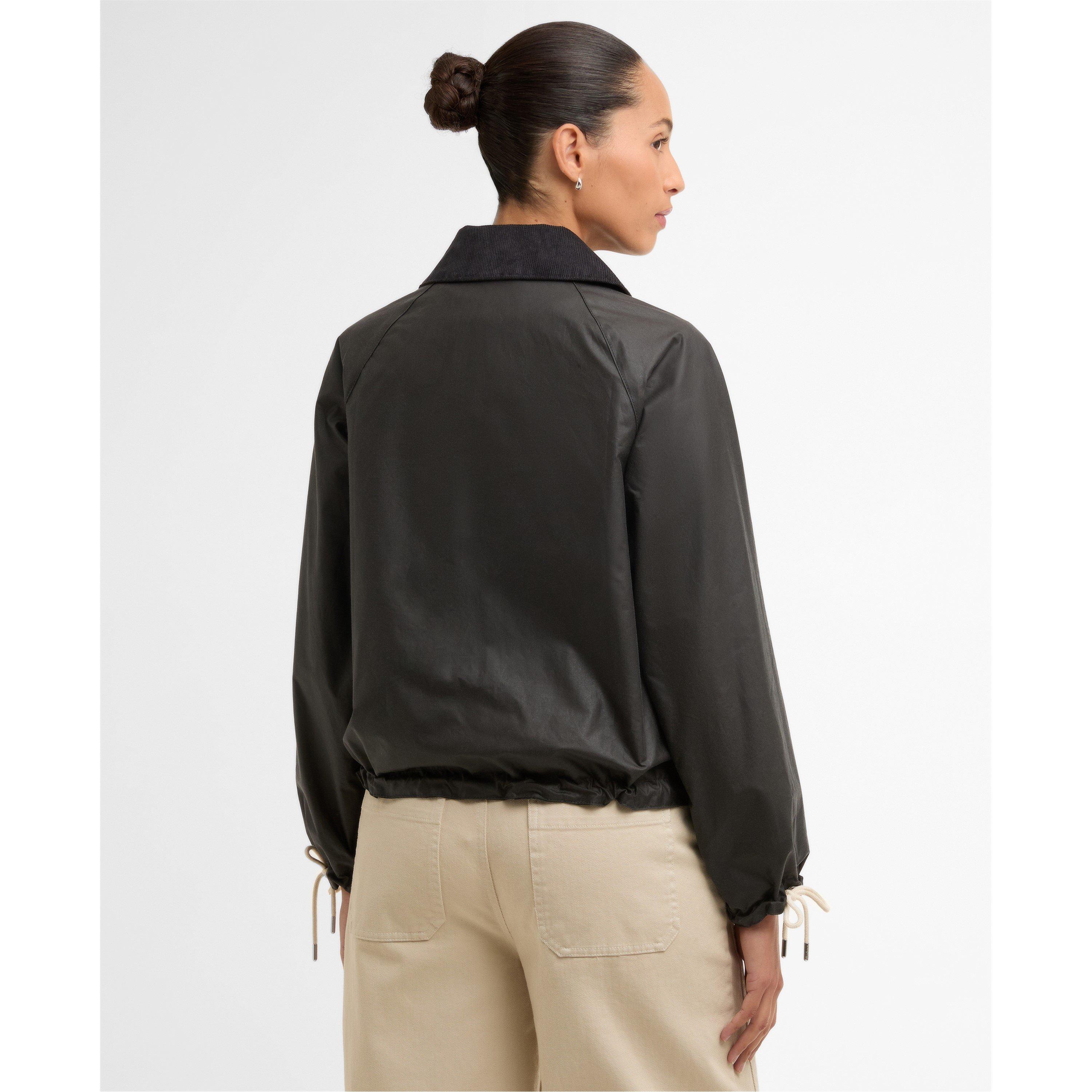 Grey/Dress - Barbour - Womens Marron Wax Jacket - 3