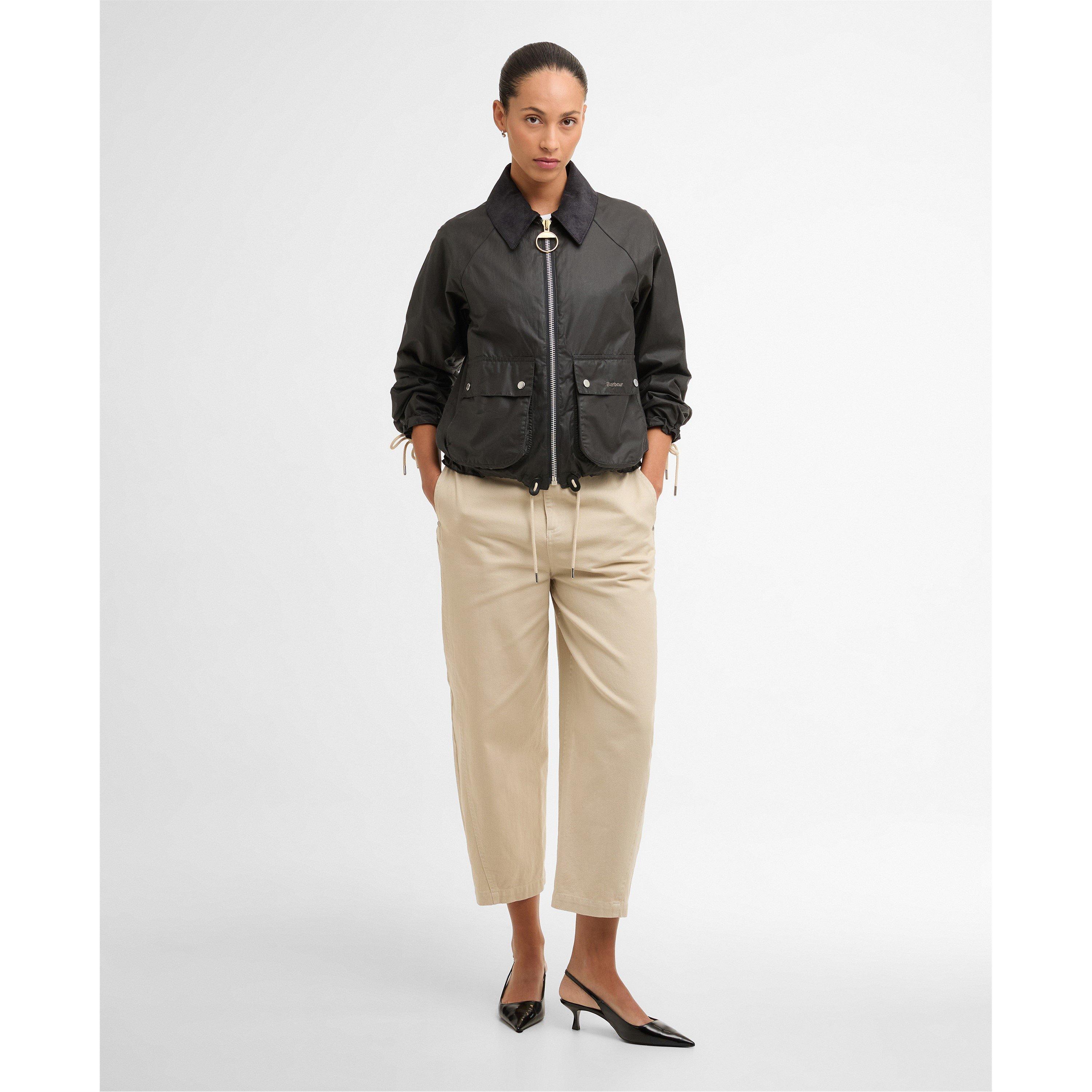 Grey/Dress - Barbour - Womens Marron Wax Jacket - 6