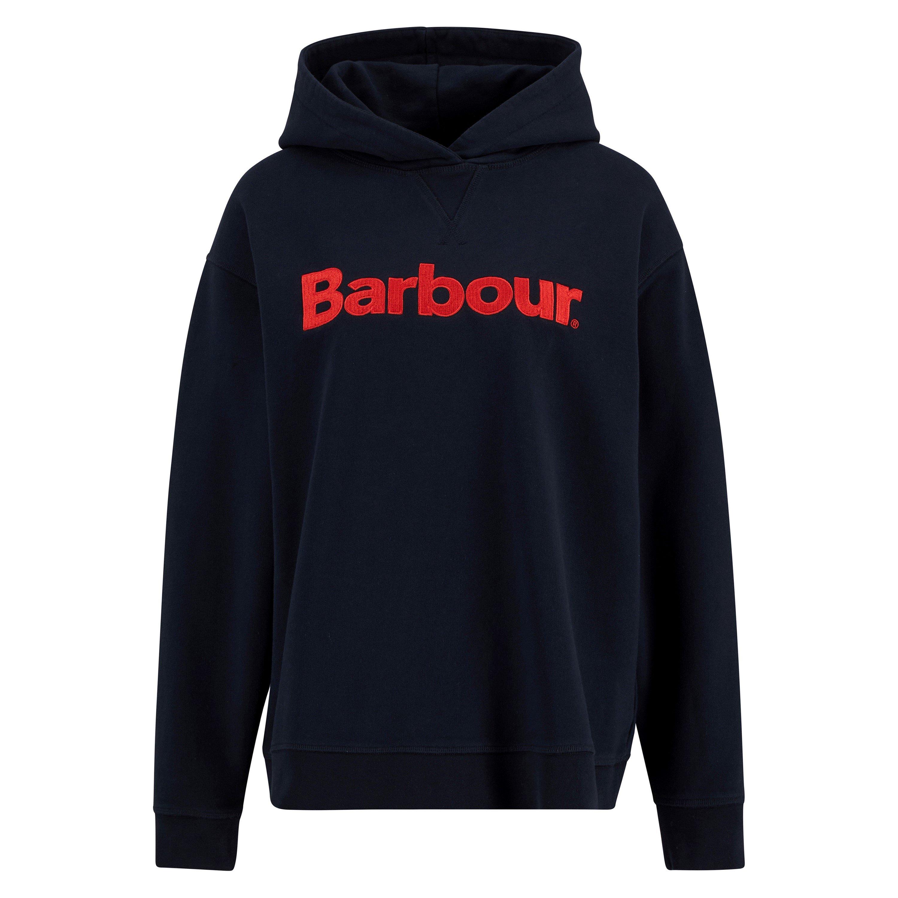 Navy - Barbour - B.Li Hartland Hoodie Ld63 - 1