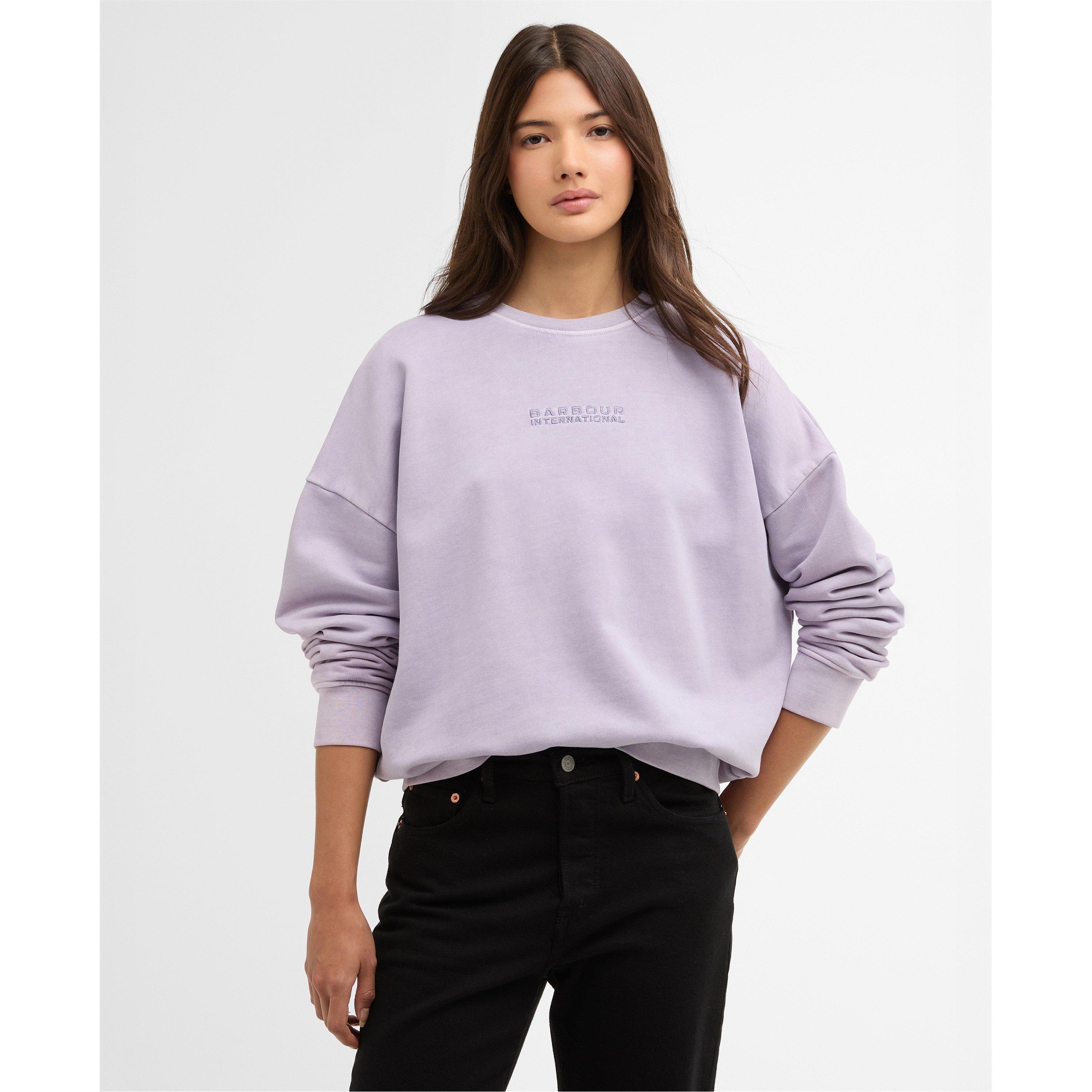 Washed Lilac - Barbour International - Women's Crew Sweatshirt - 2