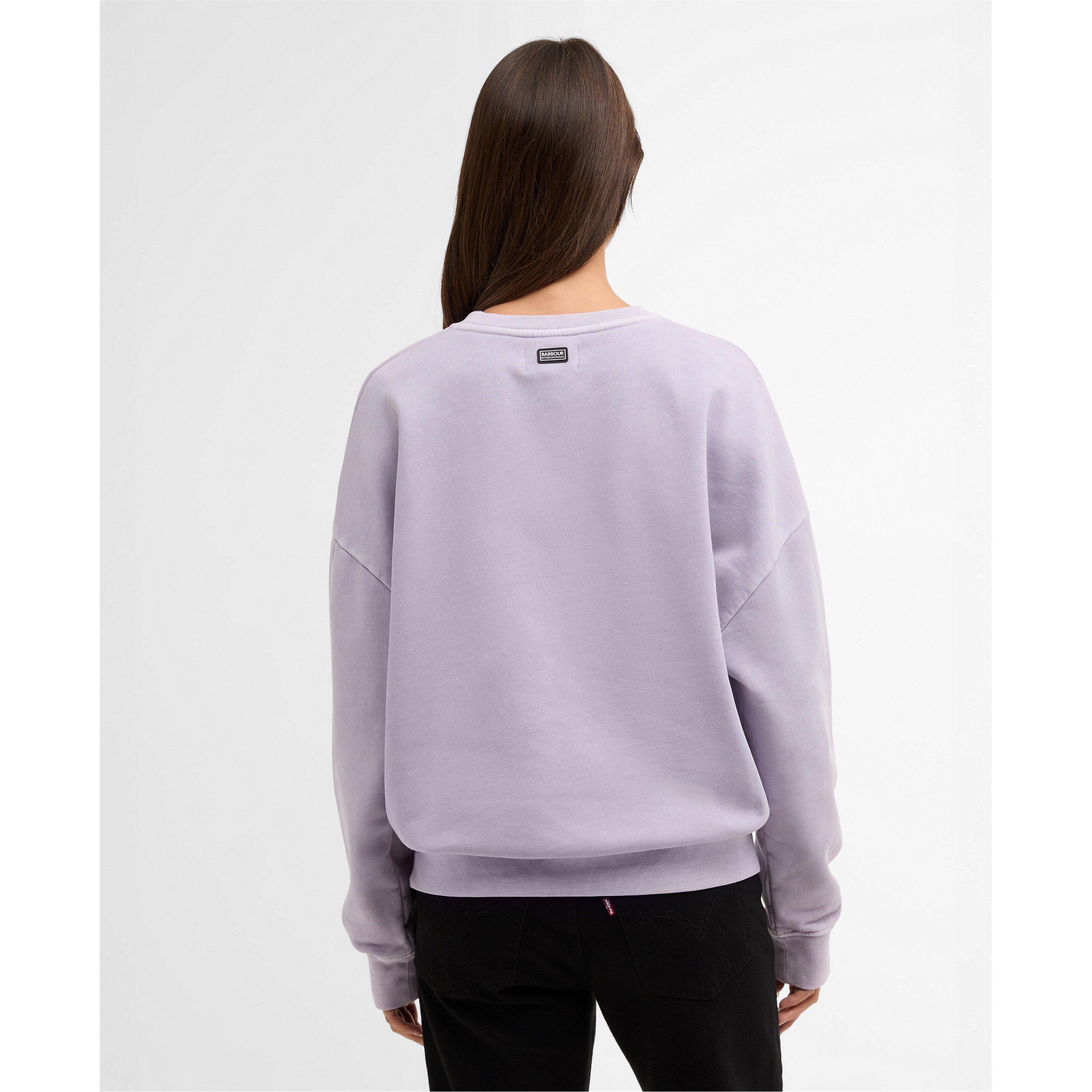 Washed Lilac - Barbour International - Women's Crew Sweatshirt - 3