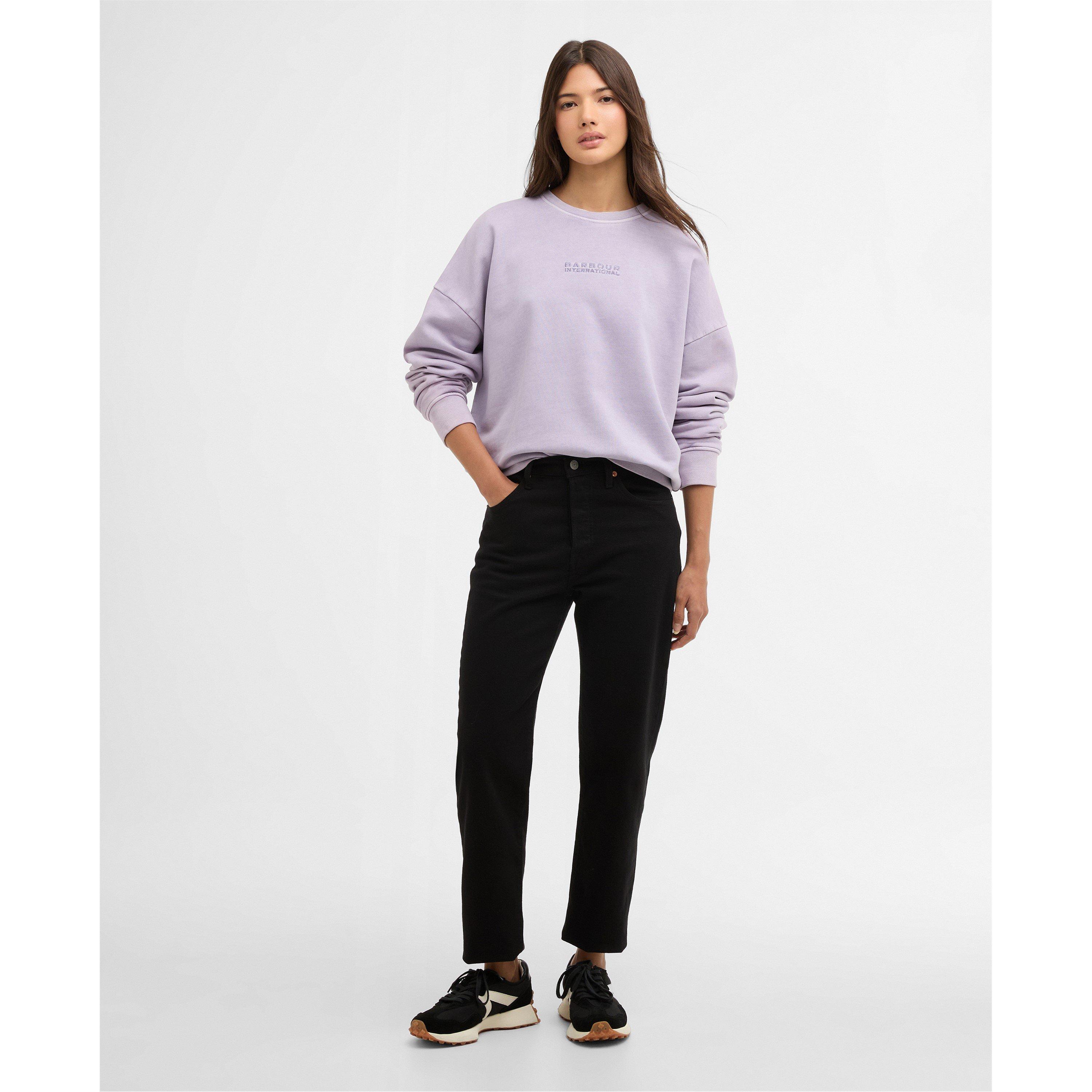 Washed Lilac - Barbour International - Women's Crew Sweatshirt - 6